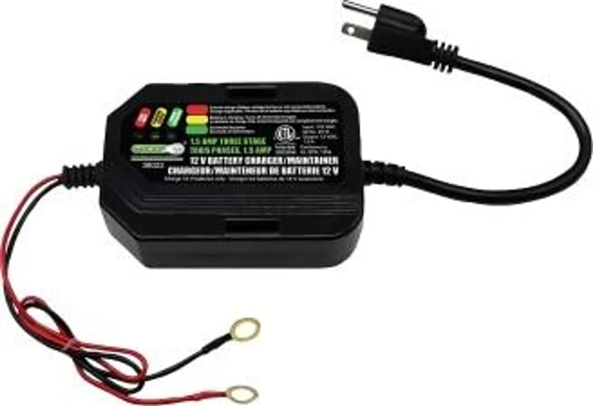 GRIP 1.5A Battery Charger/Maintainer