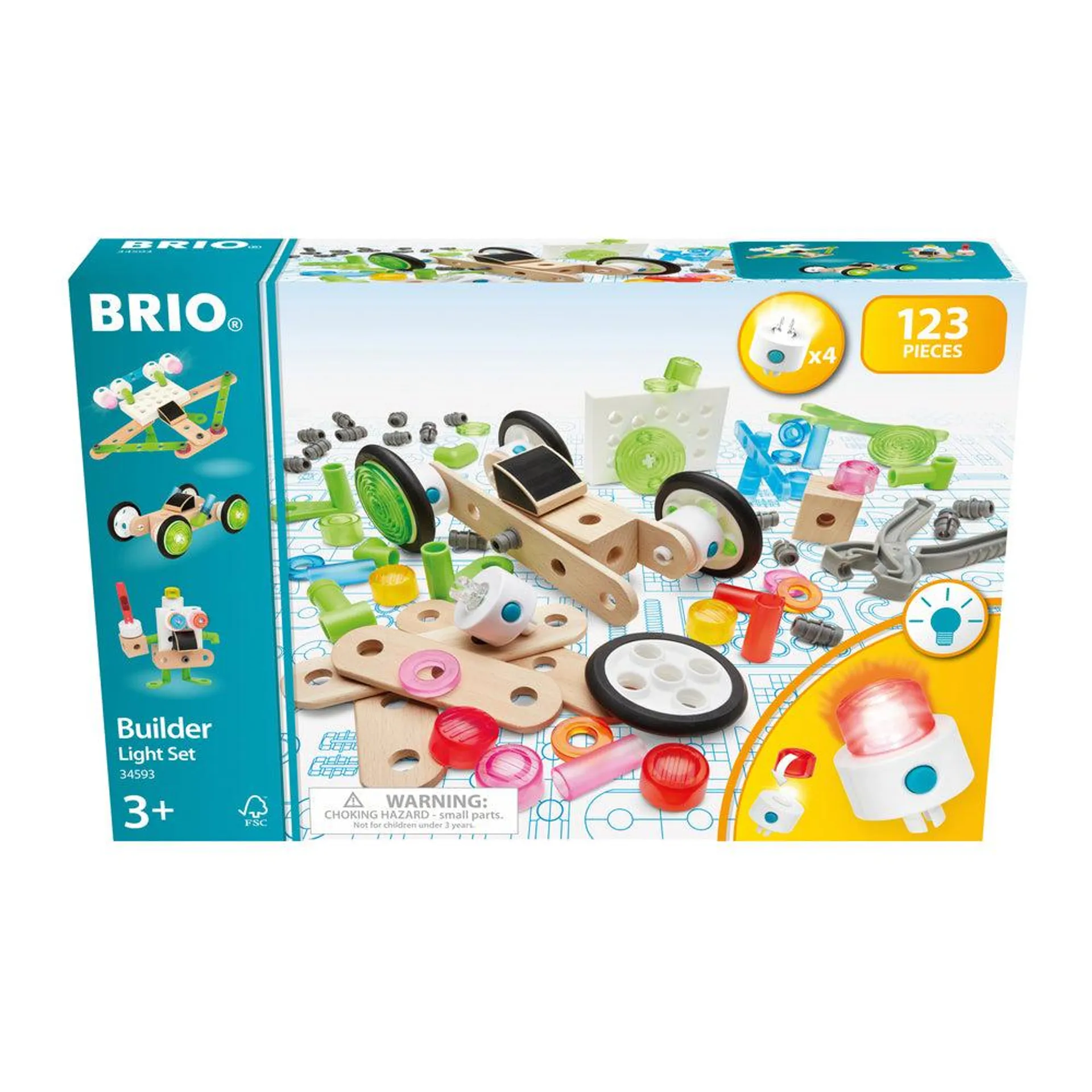 BRIO - Coffret Builder et Lumière