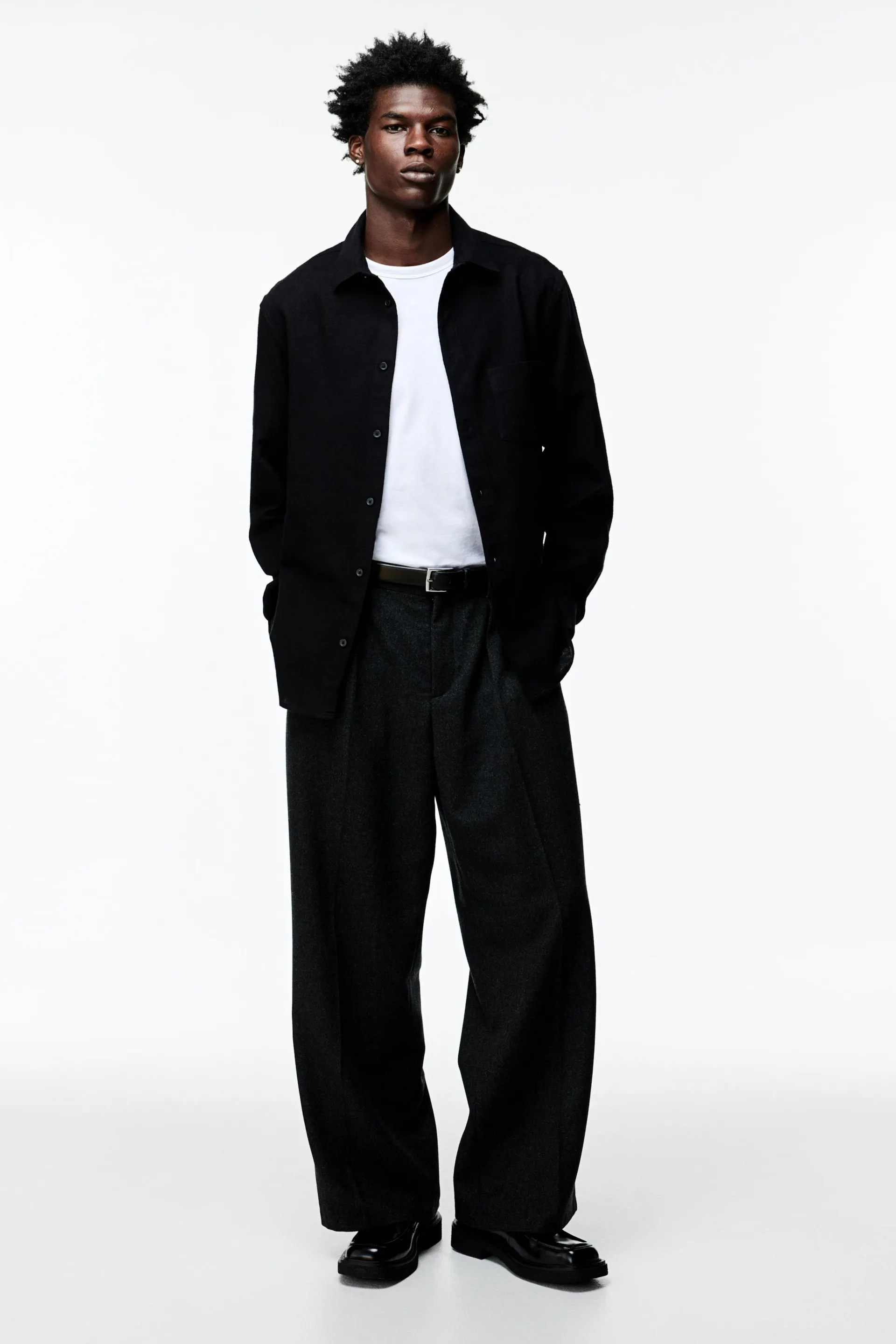 Chemise Coupe Classique en flanelle