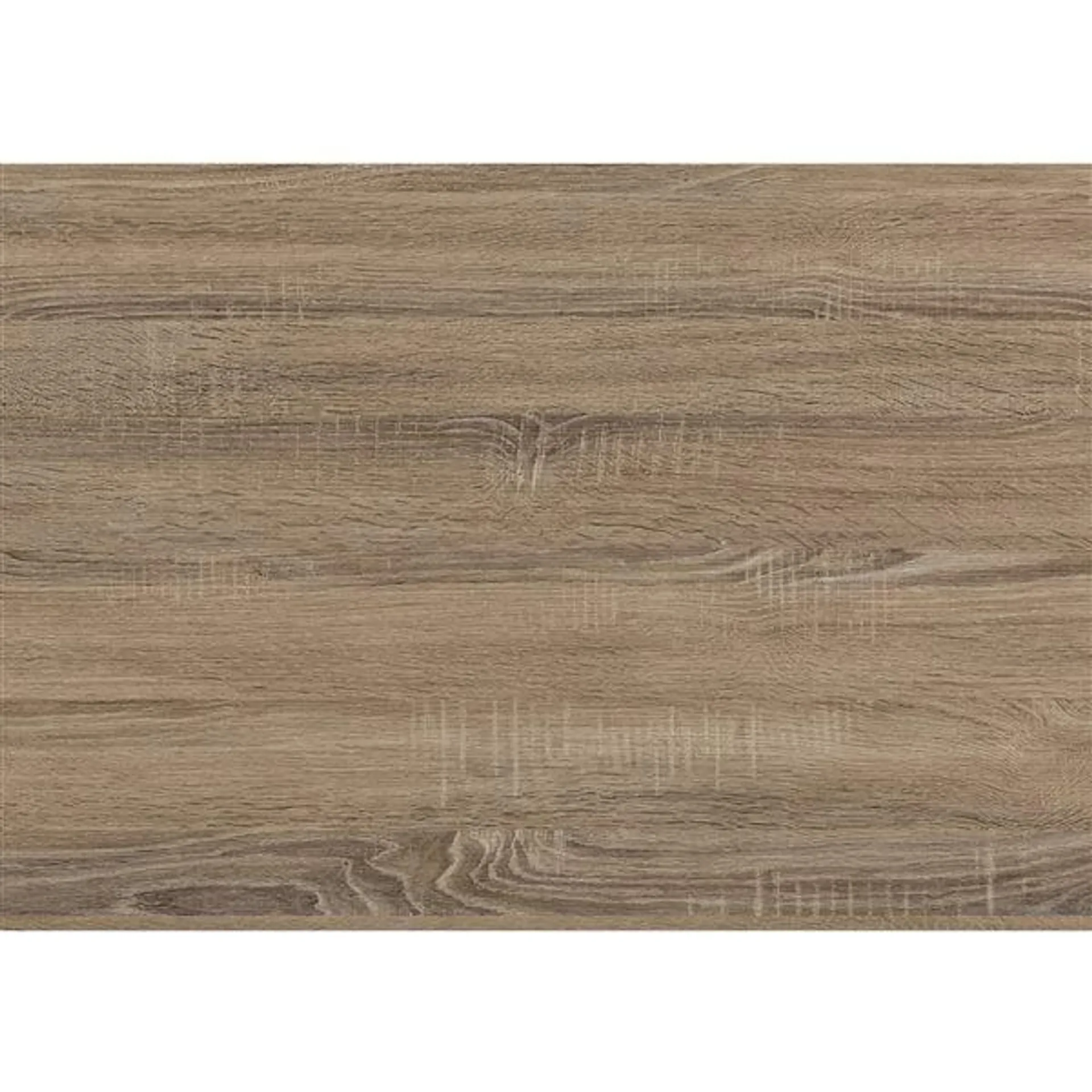 Table pour canapé rectangulaire Monarch Specialties en composite, effet de bois taupe foncé