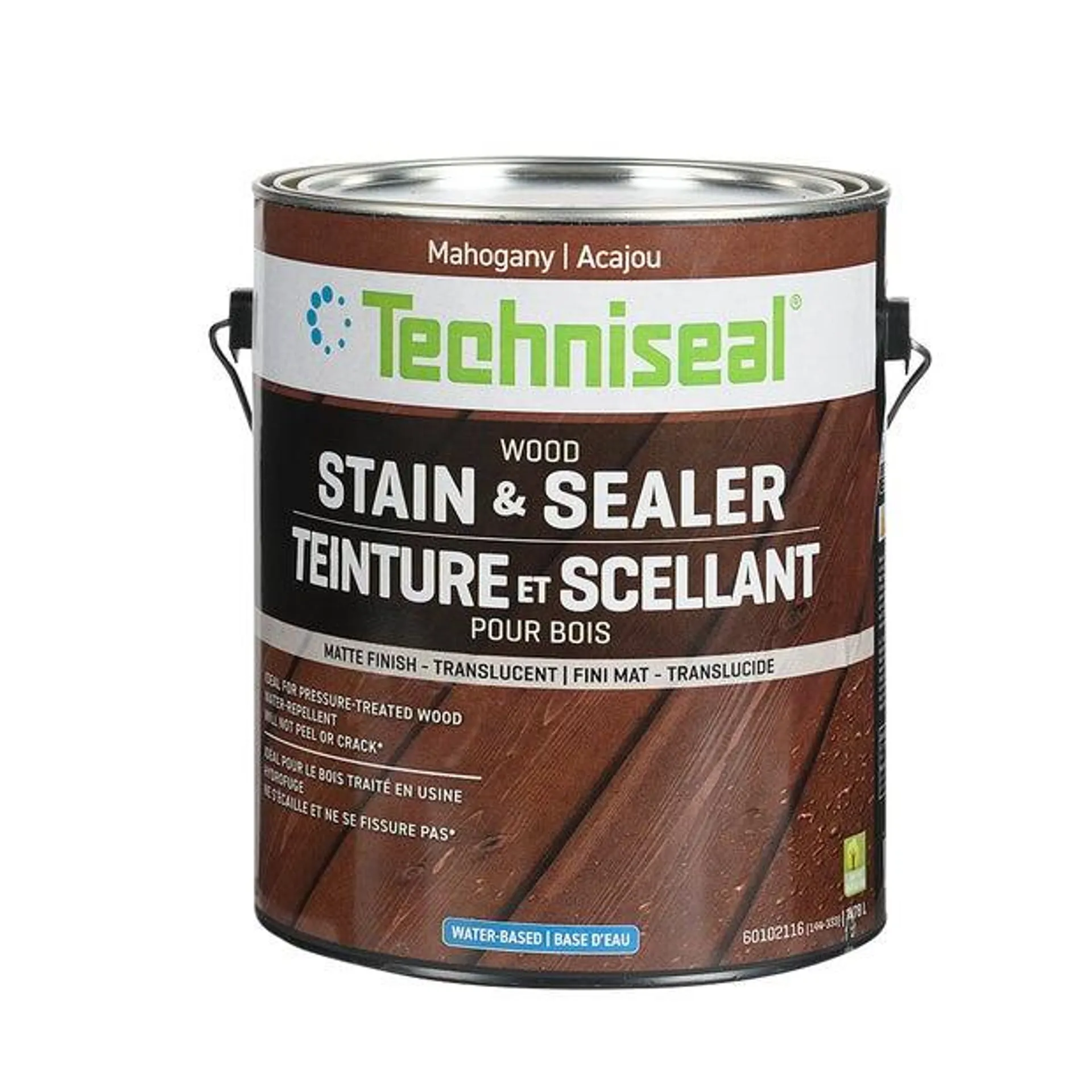 Teinture et scellant pour bois acajou 3,78 L