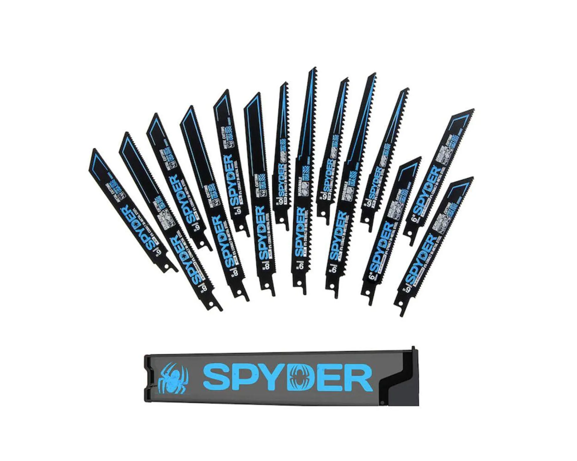 Ensemble de 14 lames pour scie alternative Spyder