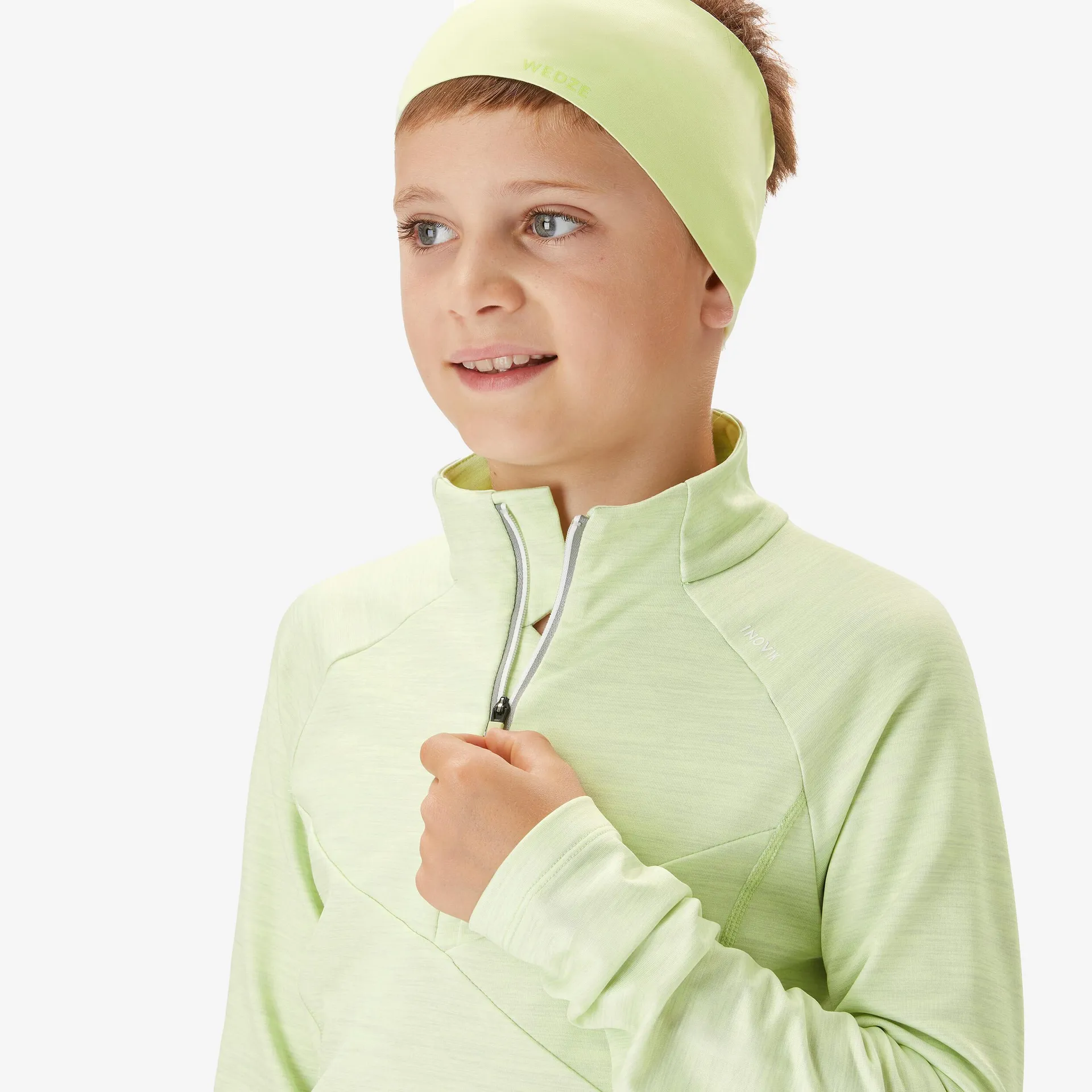 Chandail de ski de fond enfant – XC S TS 100 Jaune