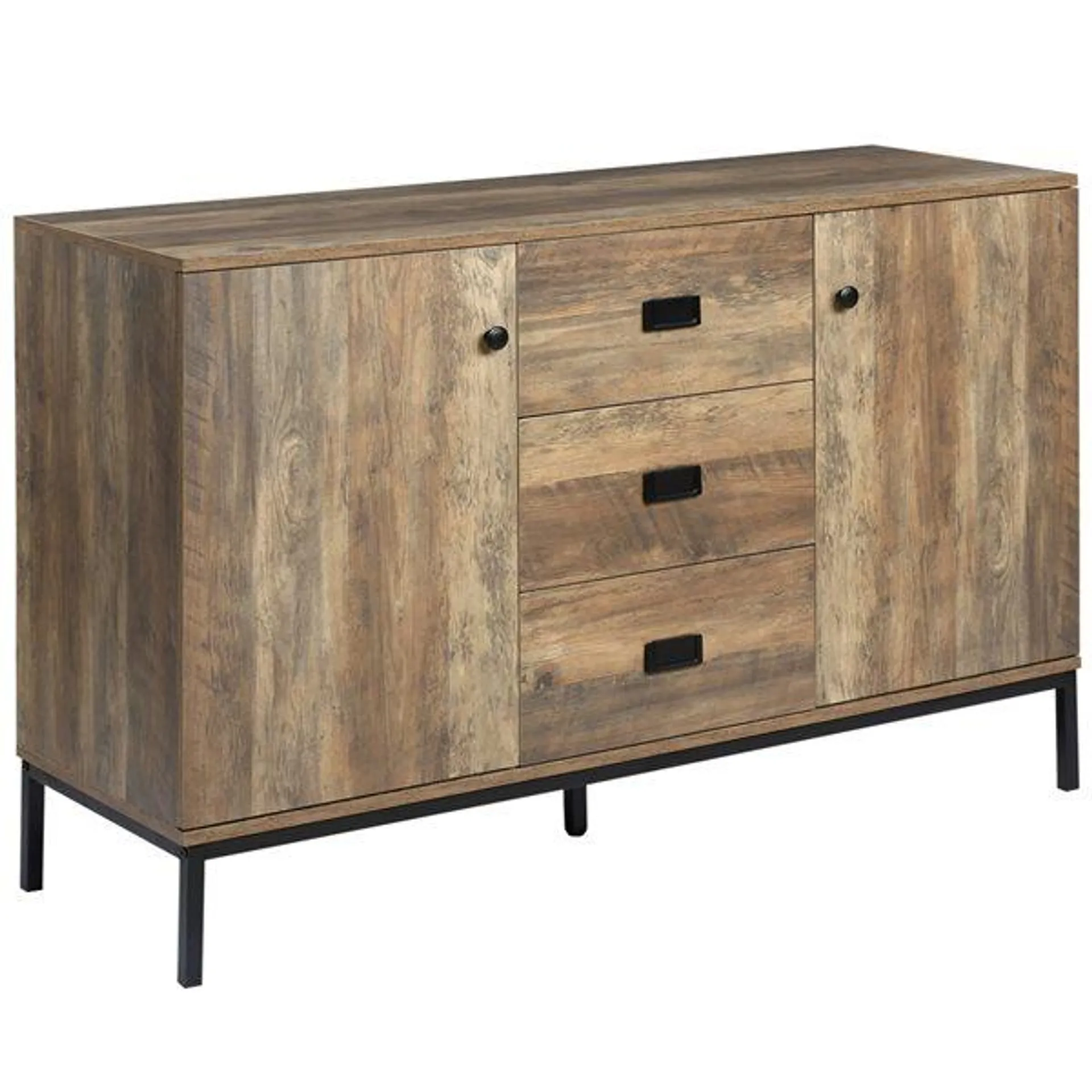 Buffet HOMCOM en métal brun