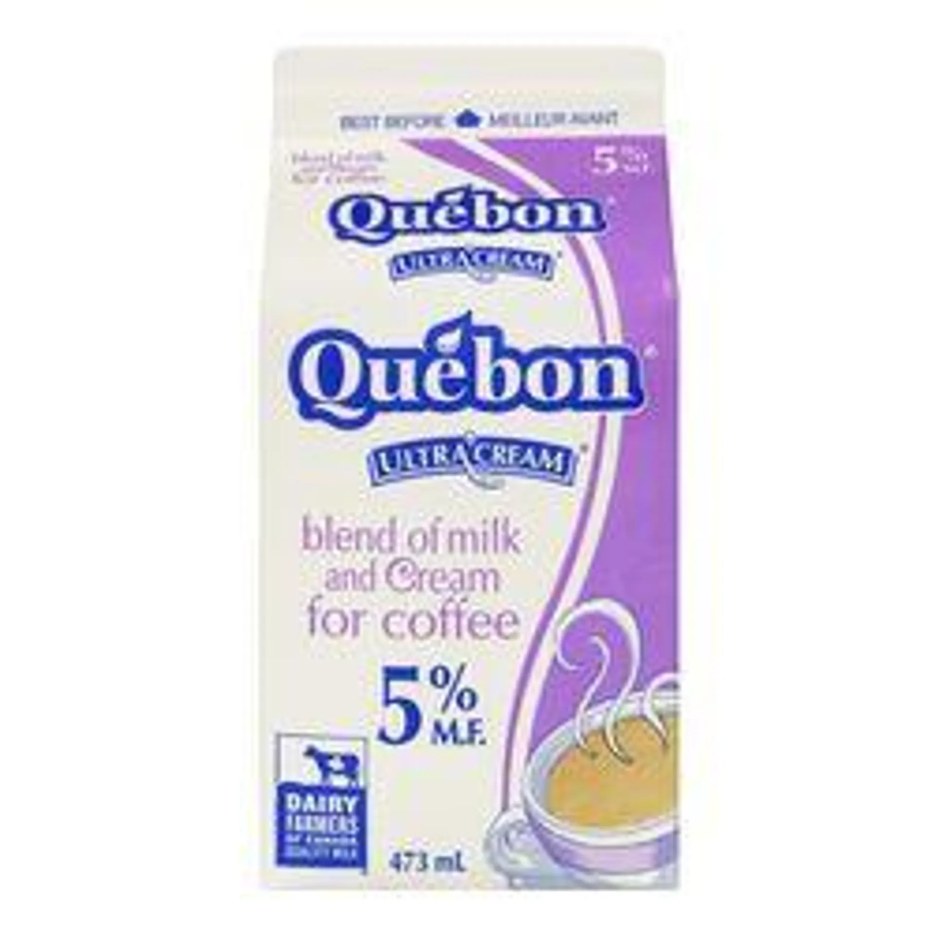 5% Blend Of Milk And Cream For Coffee, Ultra'cream