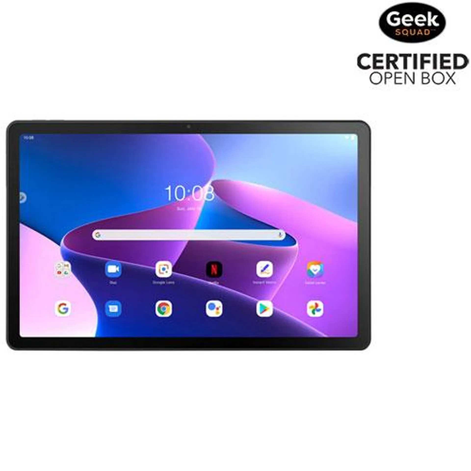 Open Box -Lenovo Tab M10 Plus 10.6" 32GB Android 12 S Tablet W/ MediaTek G80 8-Core Processor - Grey