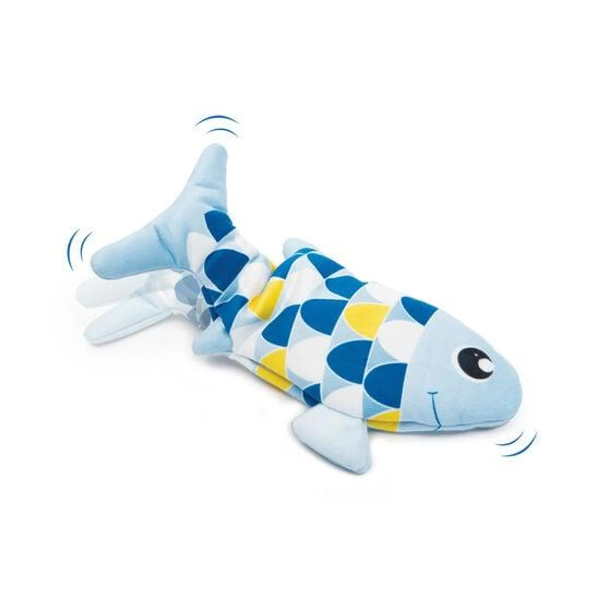 Jouet Groovy pour chats, poisson