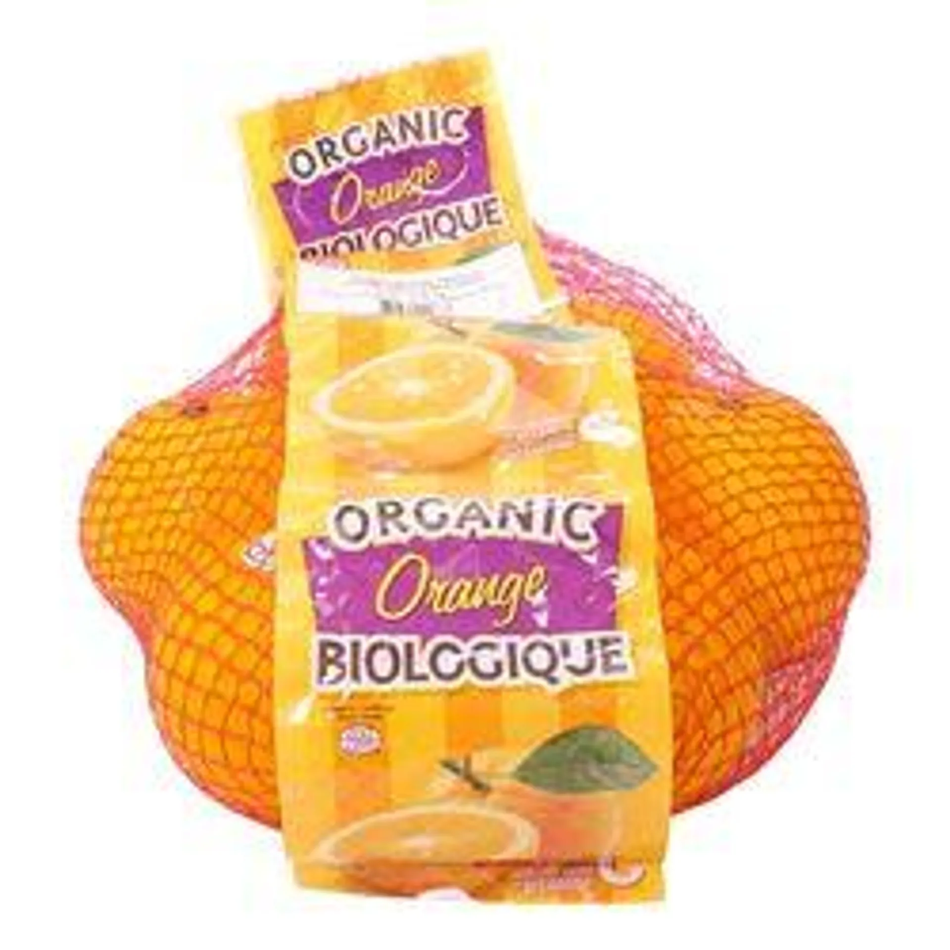 Bag Of Organic Navel Oranges