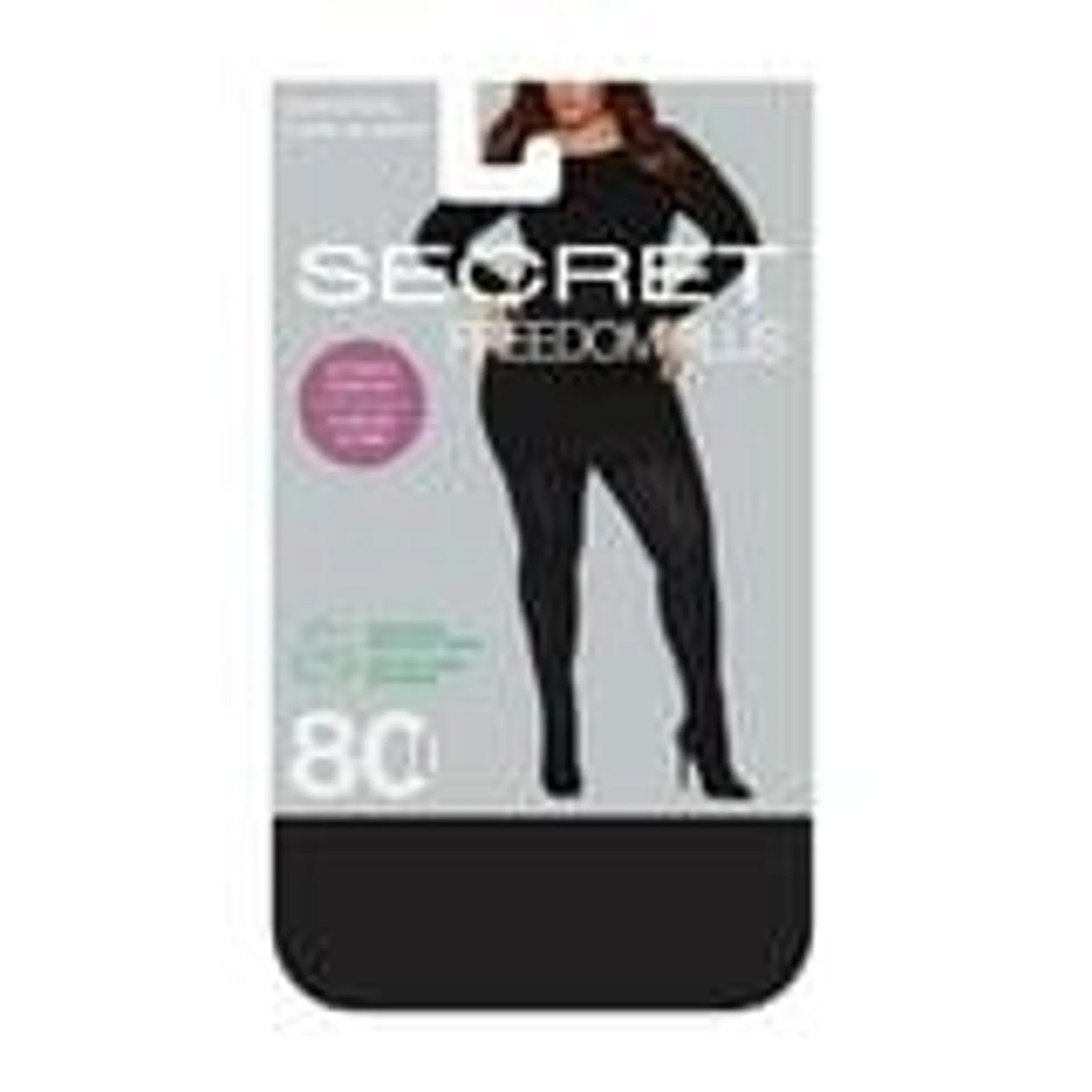 Secret® Freedom Plus Collants Ultra Noir 1pk Tailles 1X à 3X