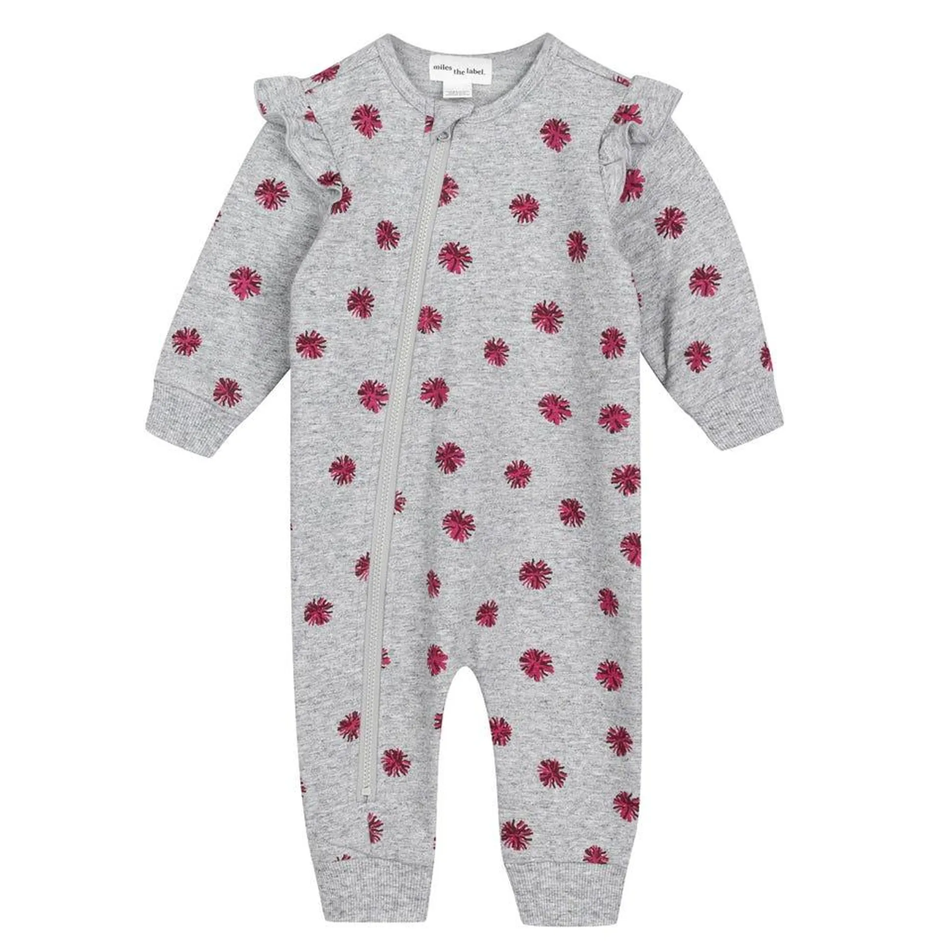 Roses print Playsuit 3-24m