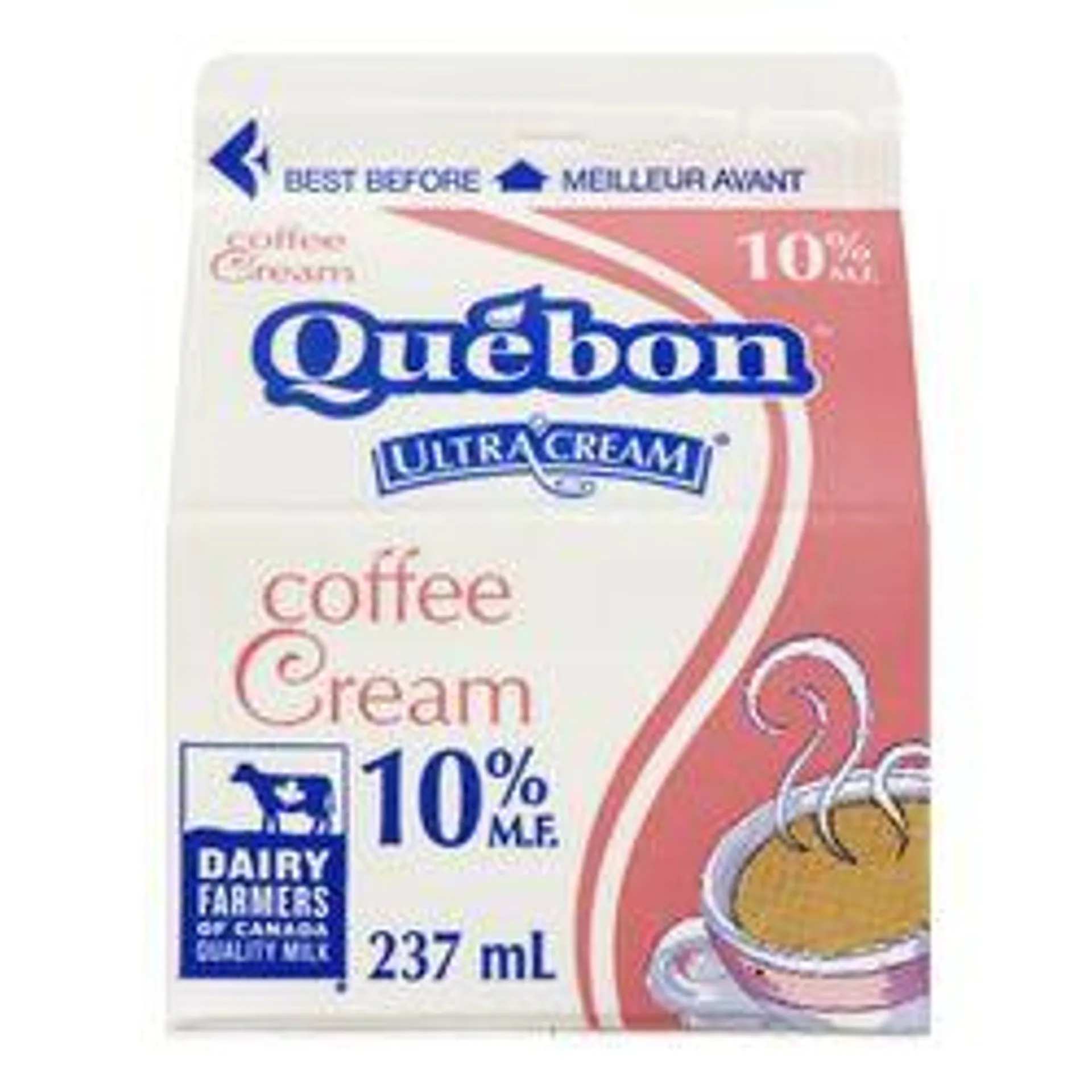 Ultra'cream 10% Coffee Cream 237 mL