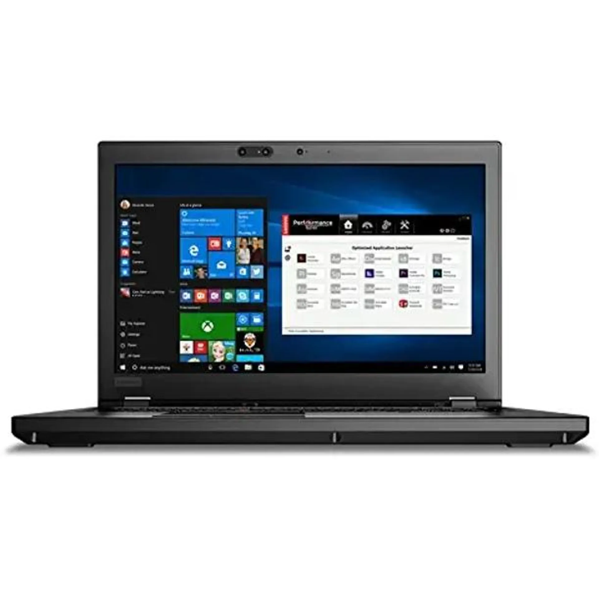 Remis à Neuf (Bon) - Lenovo Thinkpad P52 15,6 Pouces Portable, Core i7-8850H, 32 Go DDR4, 512 Go NVMe SSD, Quadro P1000