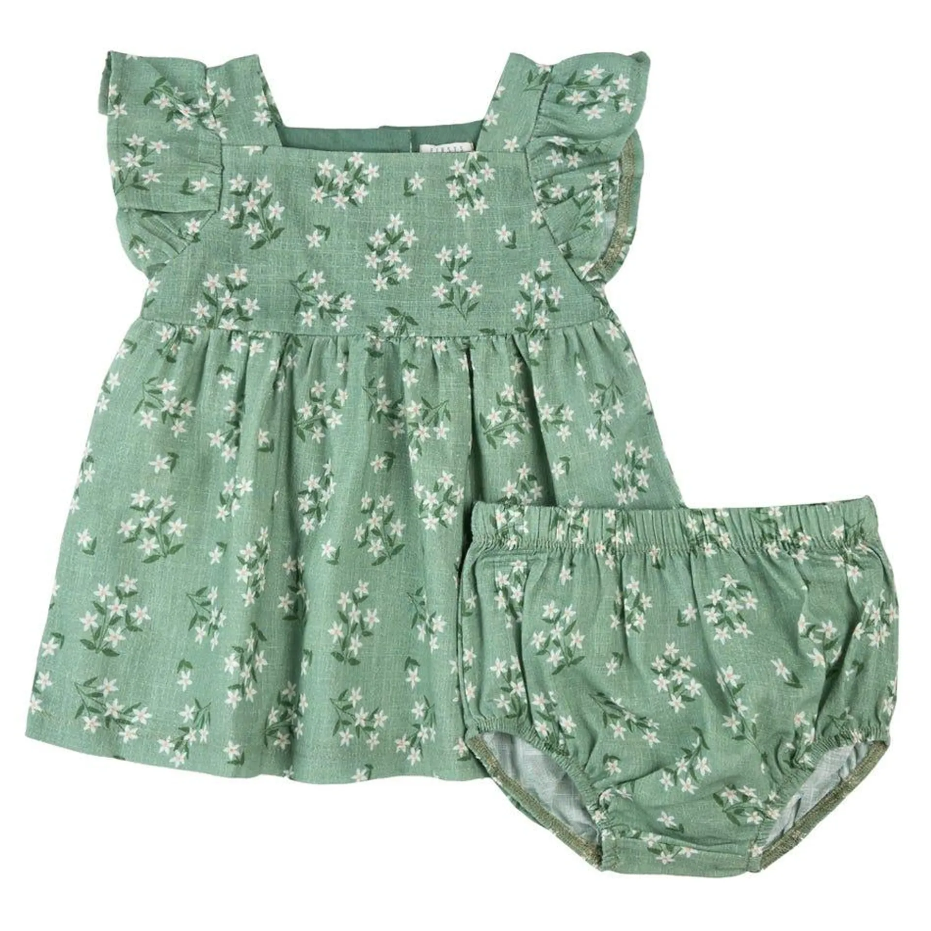 Flowers Dress Set 3-24m