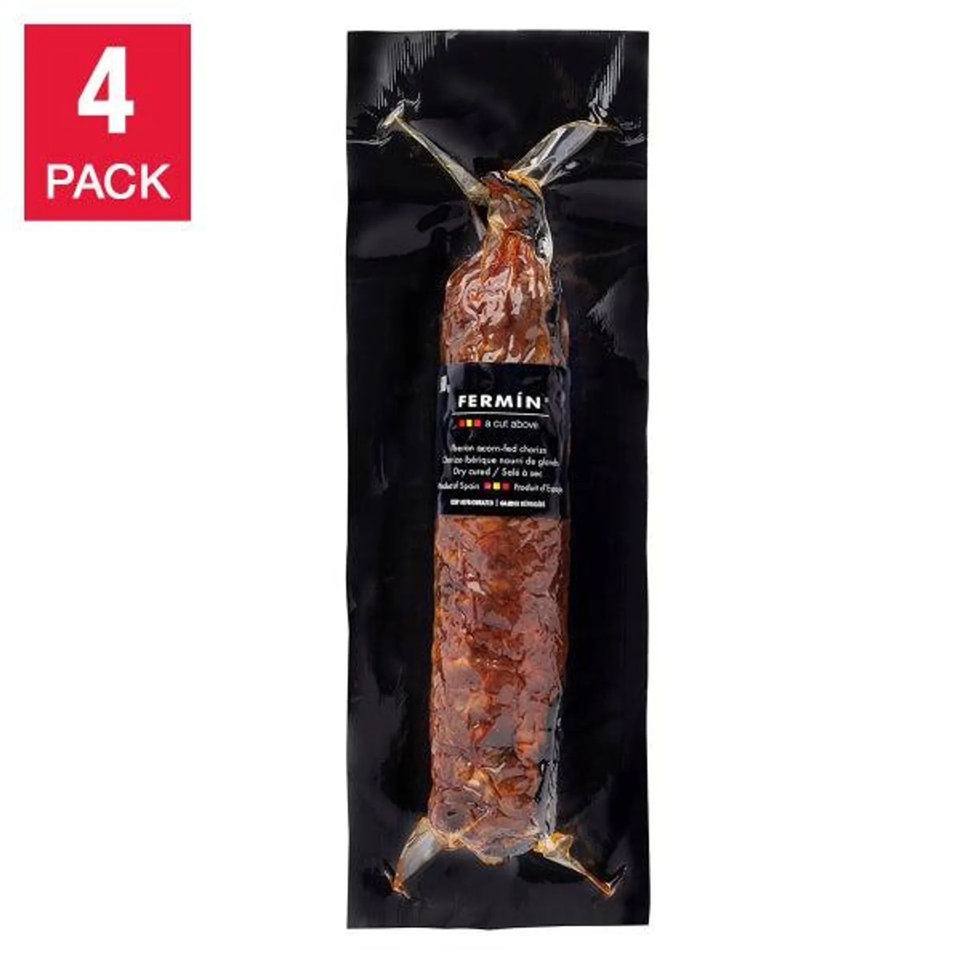 Fermin Iberian Acorn-fed Chorizo, 4 × 500 g