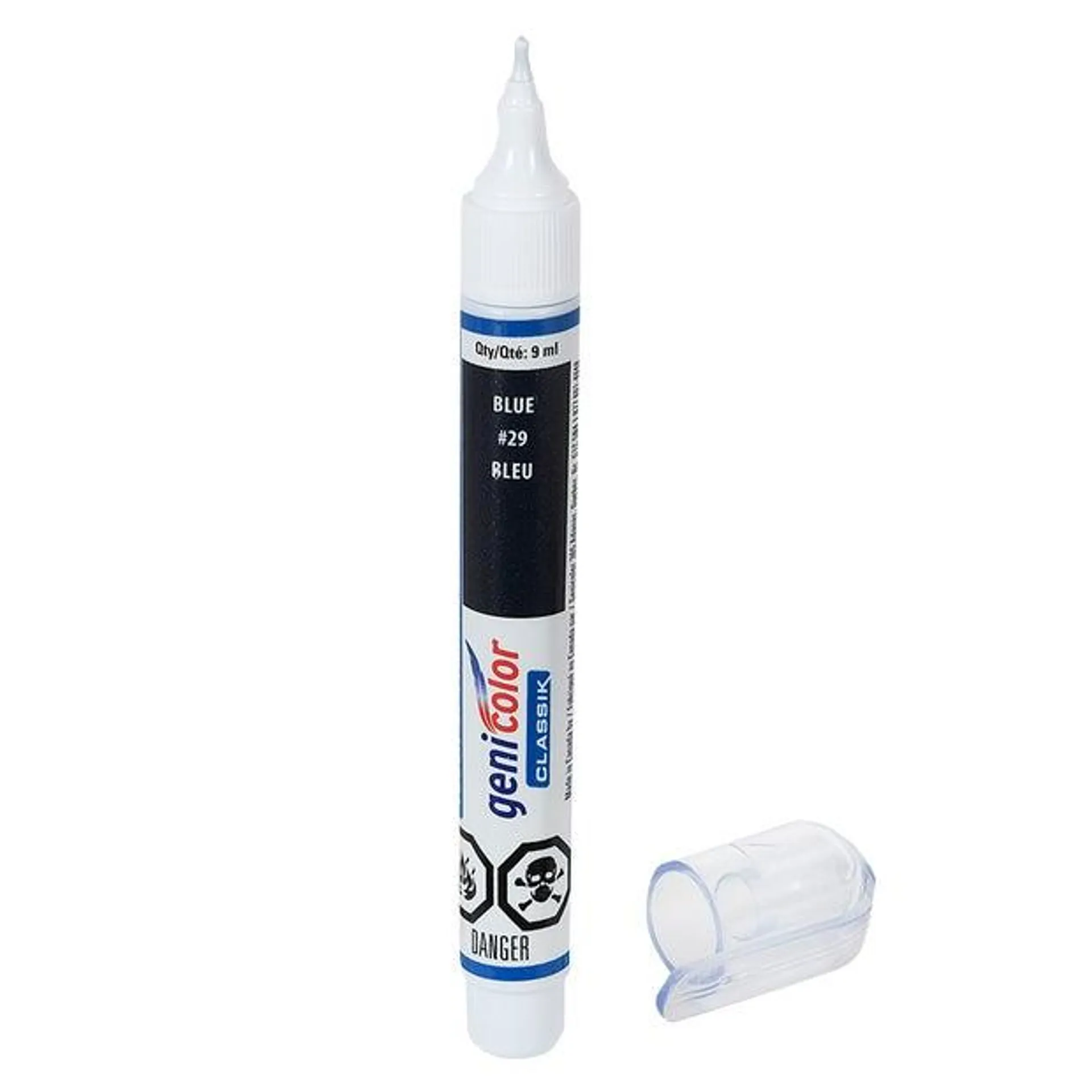 Stylo de retouches pour automobiles Genicolor 9 ml Bleu #29