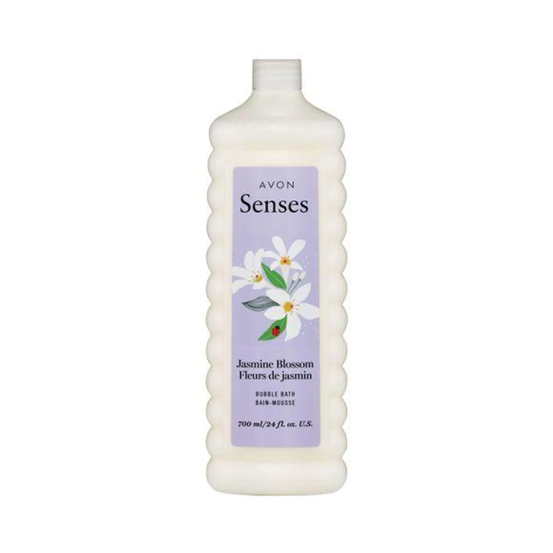 Bain-mousse Fleurs de jasmin Avon Senses