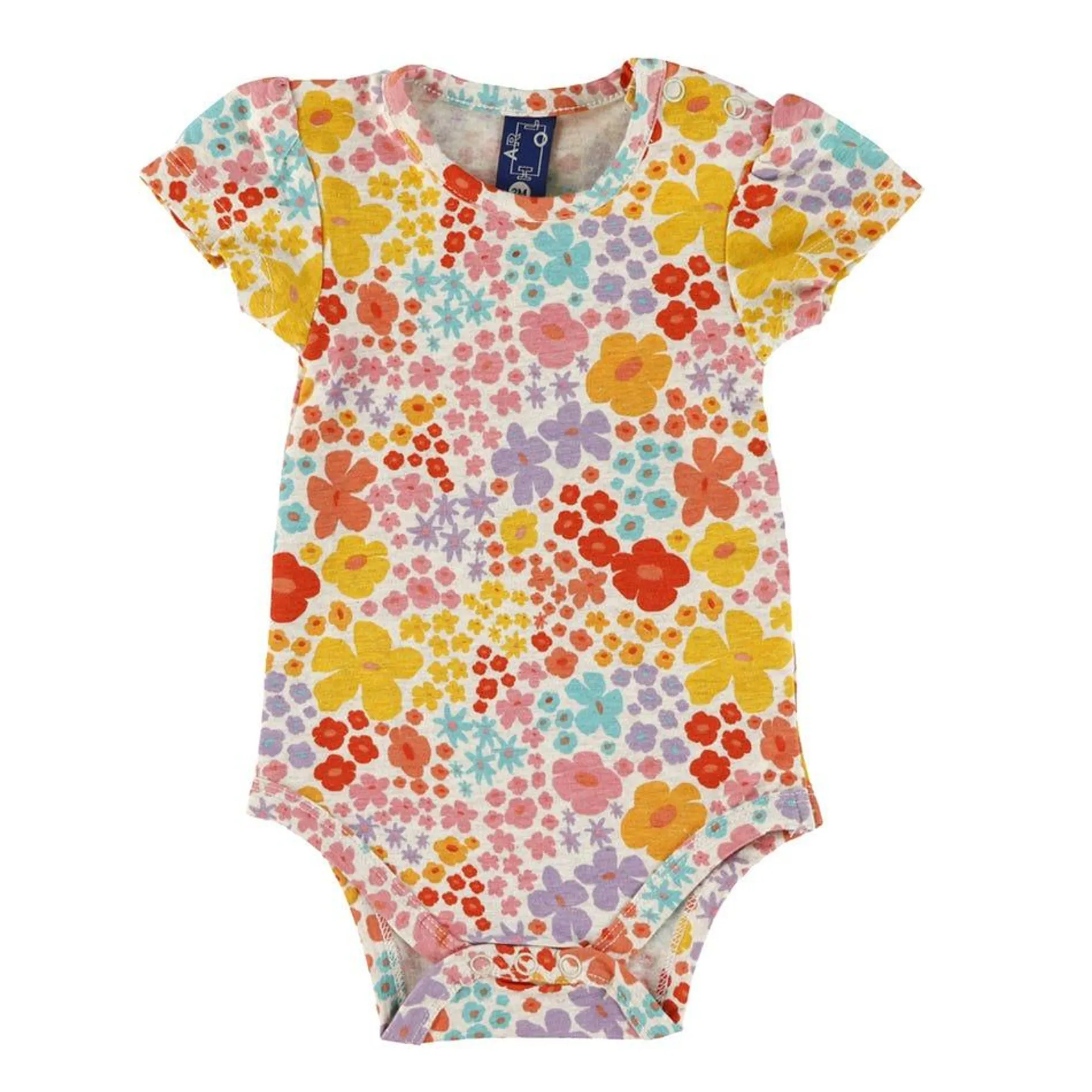 Flowers Bodysuits 3-24m