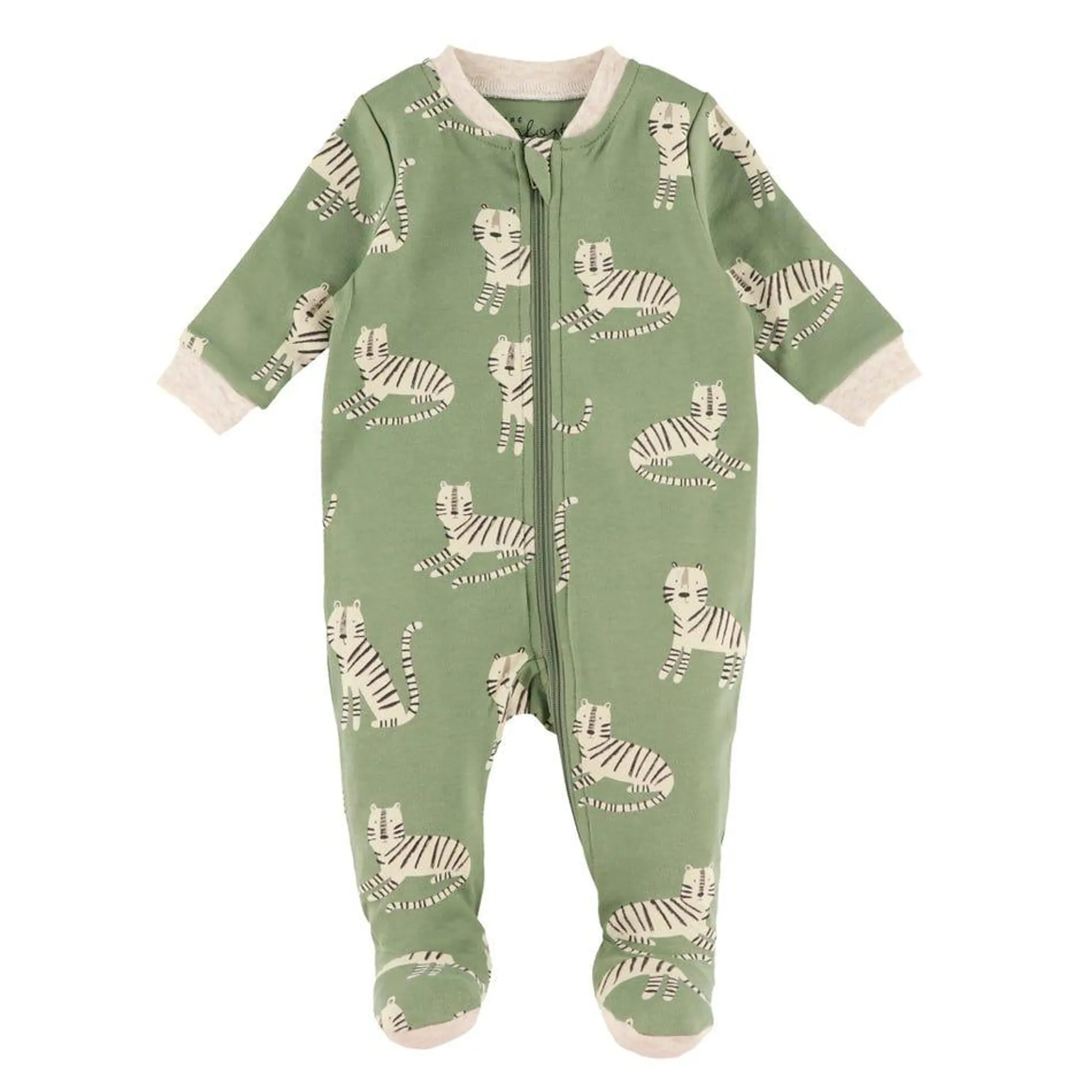 Savannah Tiger Pajamas 0-30m