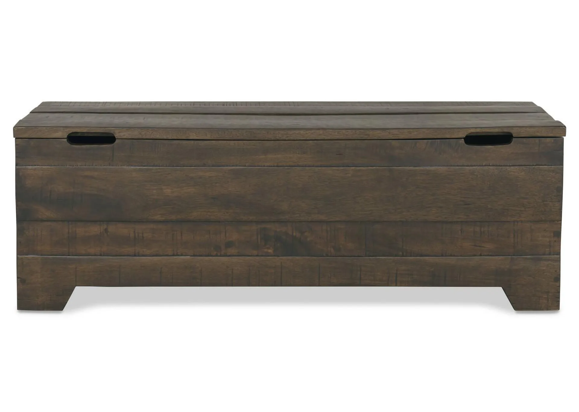 Table basse coffre en bois avec rangement Clifton -Gage épices