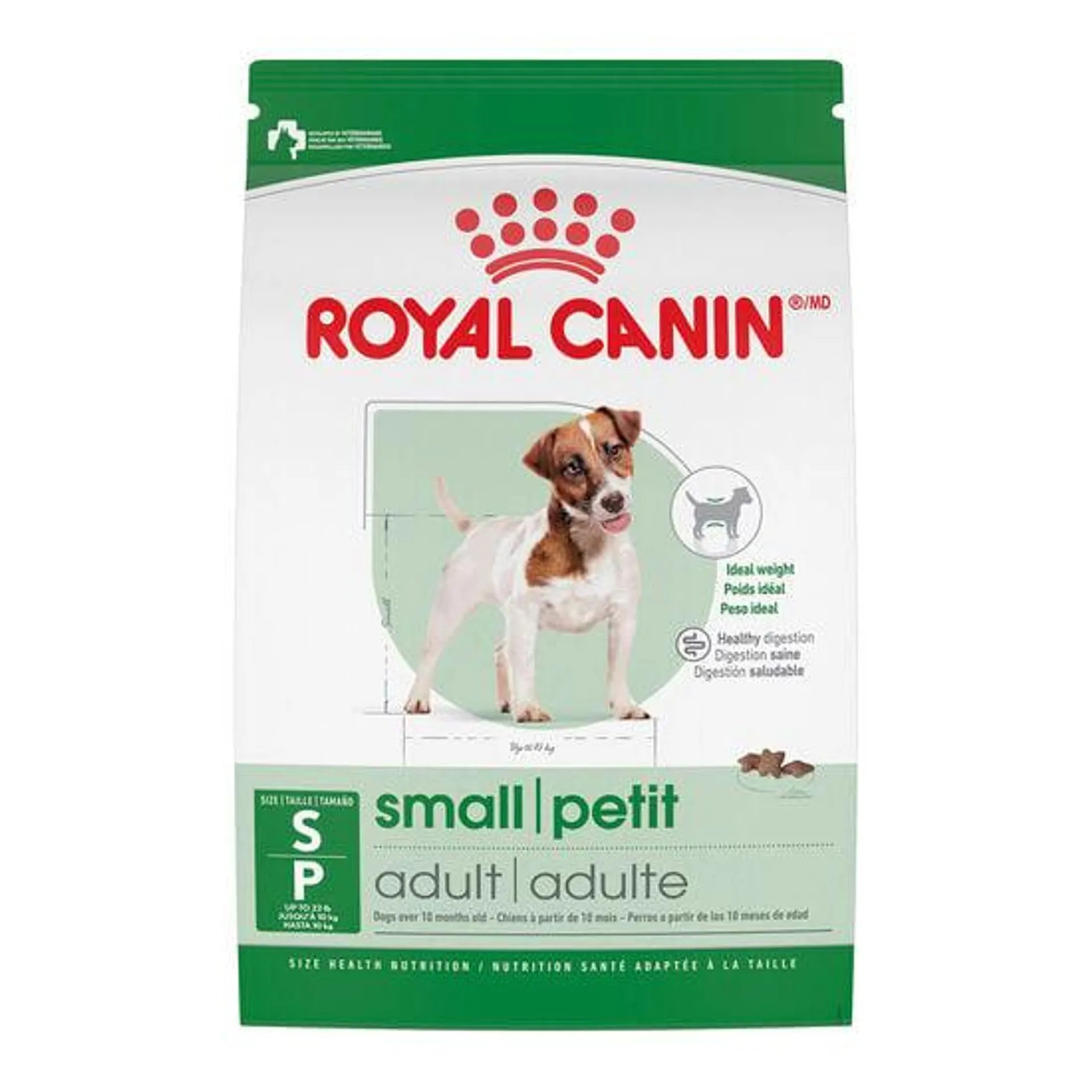 Nourriture sèche pour chiens de petite race