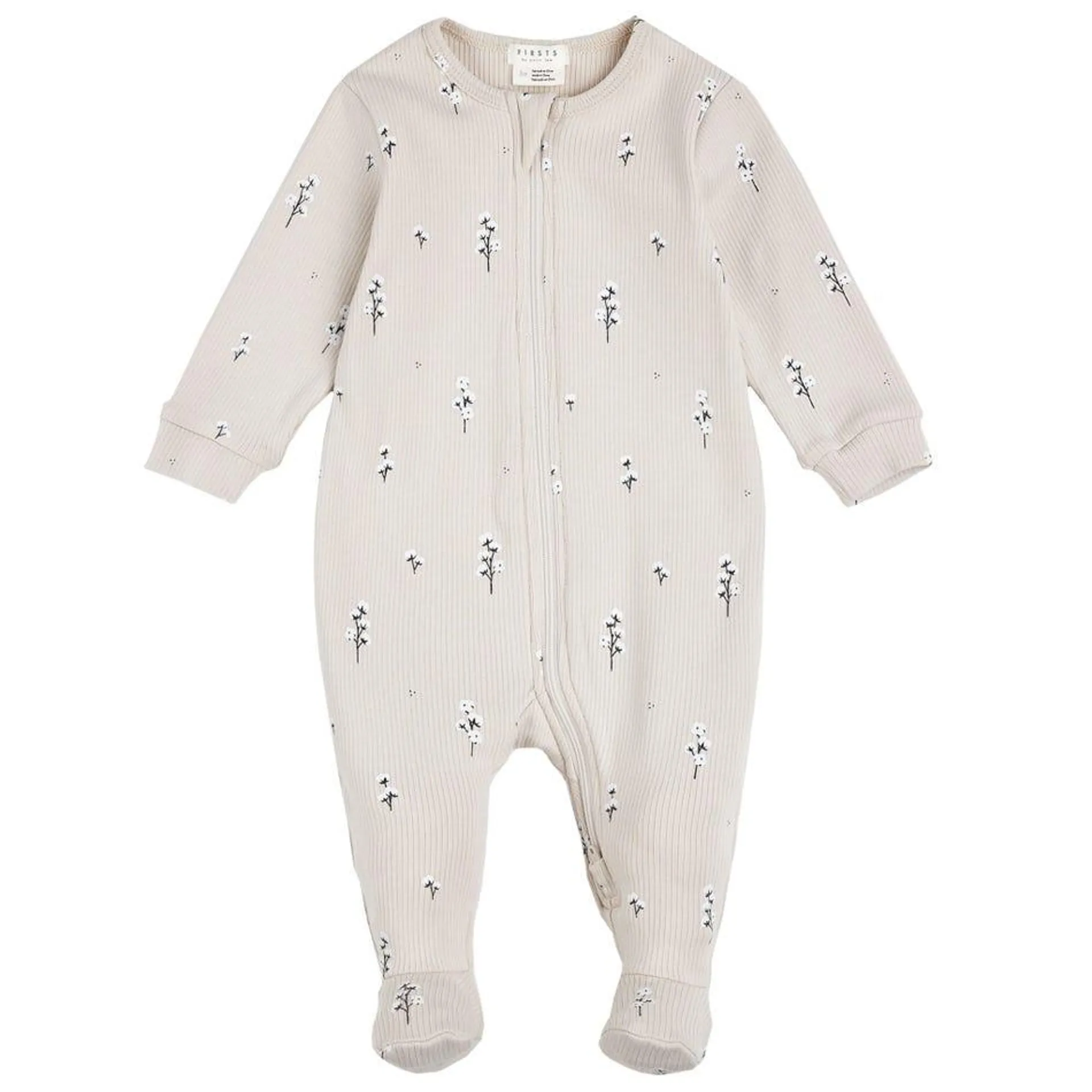 Chickadee Flowers Sleeper 0-12m