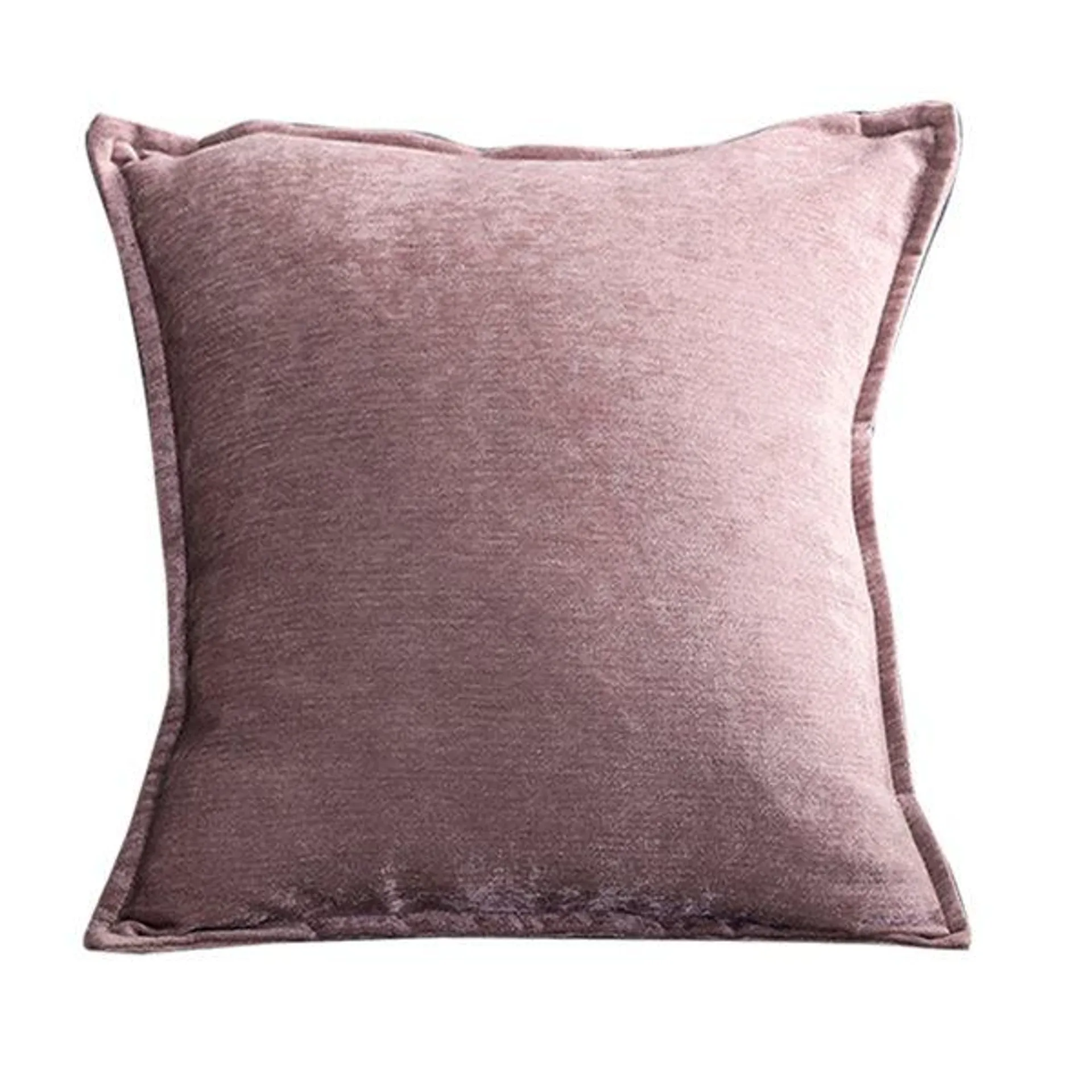 Coussin décoratif carré lilas de 18 po x 18 po Mejest par Gouchee Home