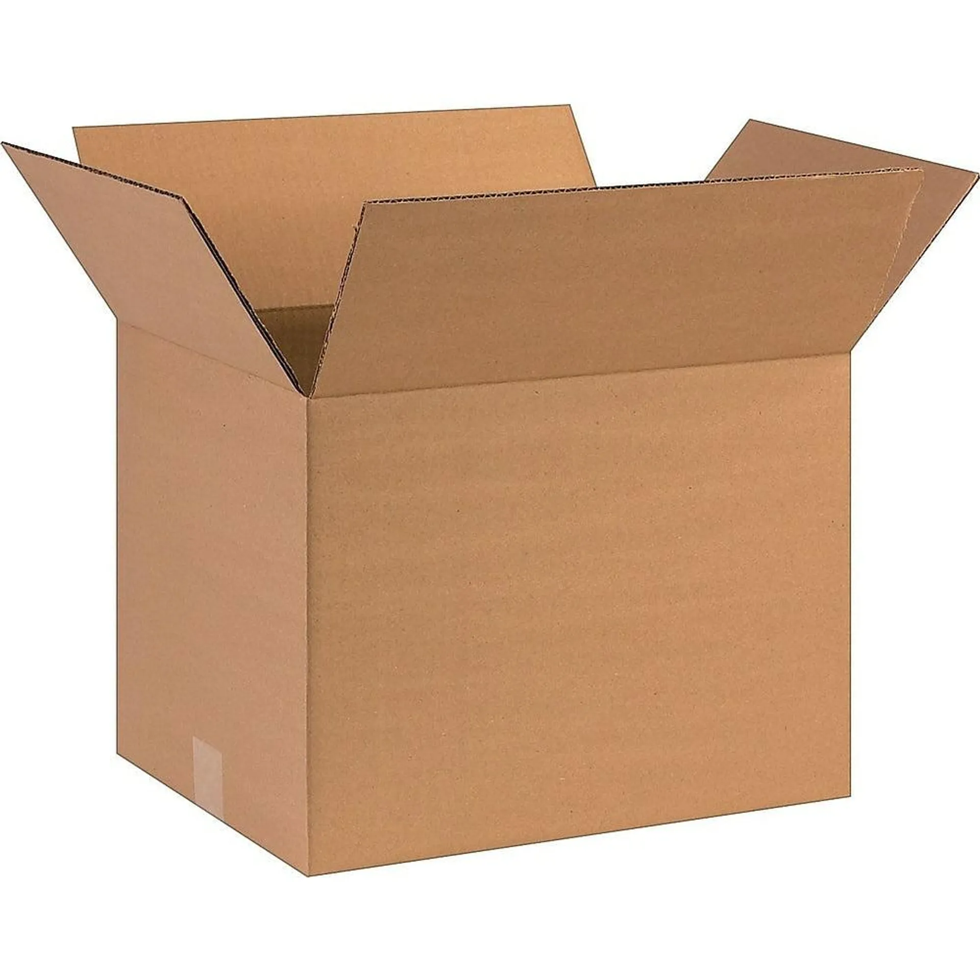 Staples - Boîte en carton ondulé - 16 po L x 12 po l x 12 po H - brun Kraft