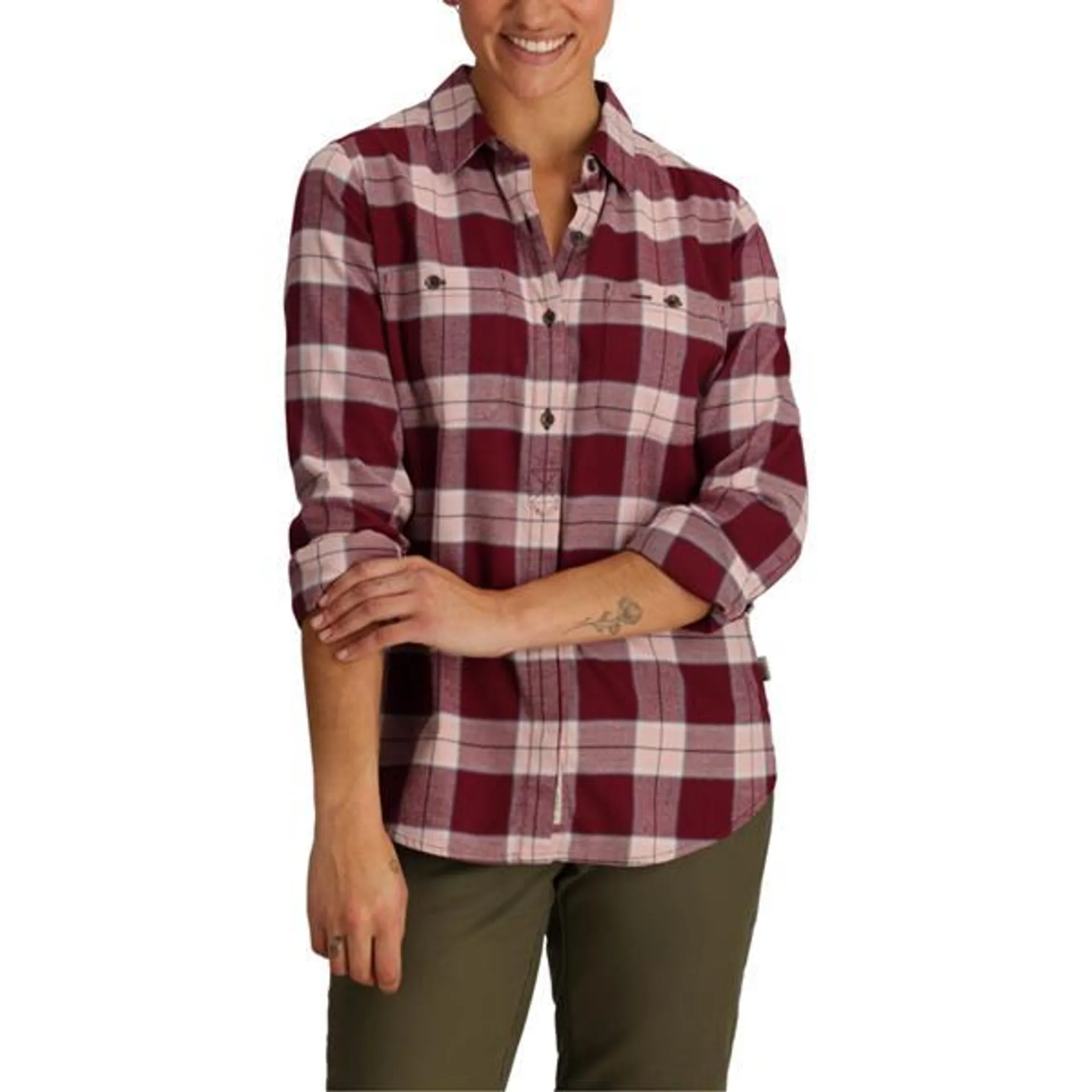 Chemise à manches longues Lieback Flex pour femme