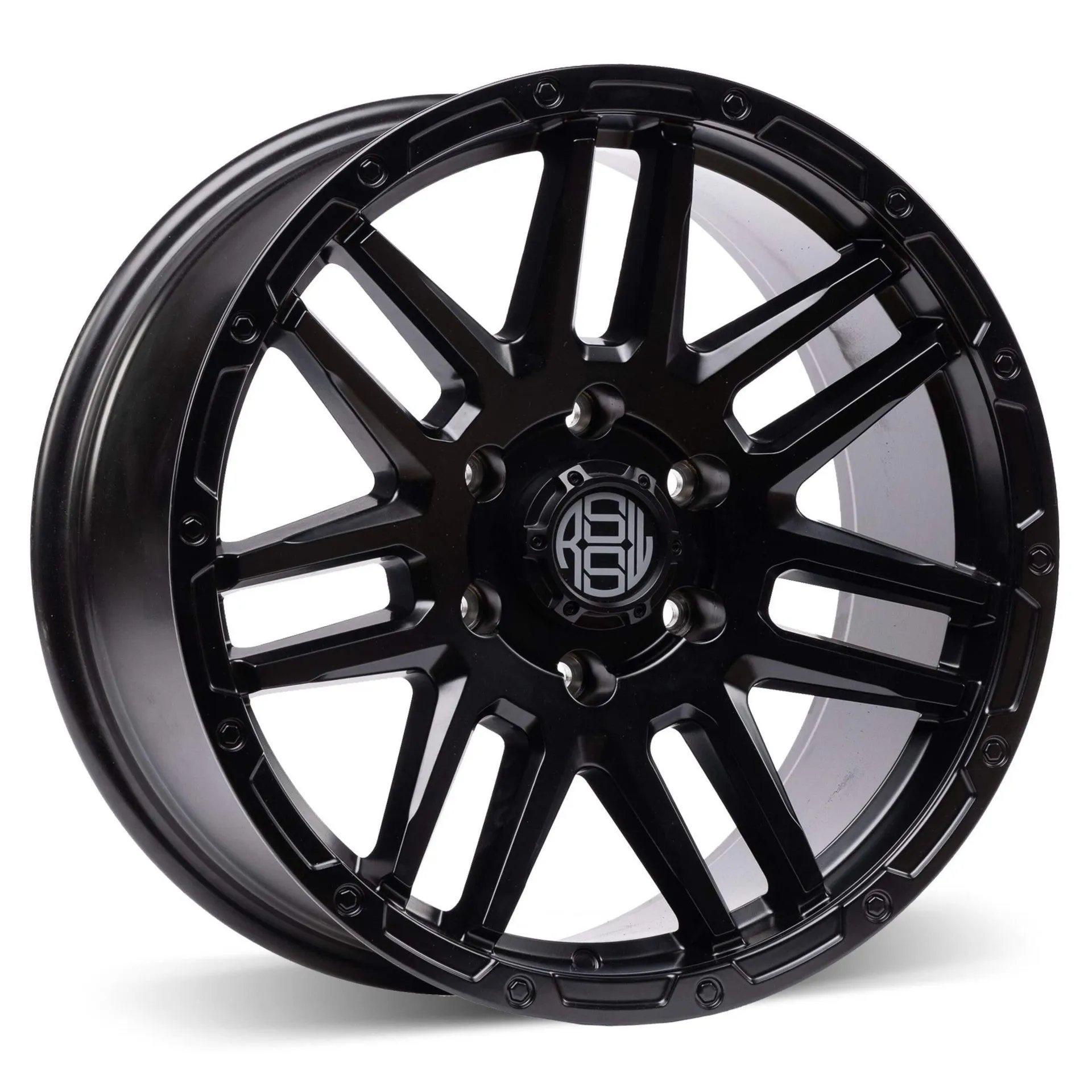 Roue/jante en alliage pour camions RSSW Blitz, noir mat