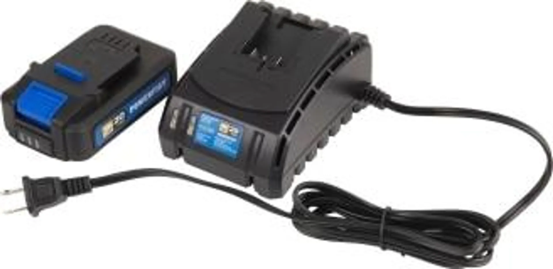 POWERFIST 20V 2.0 Ah Li-ion Battery and Charger Kit