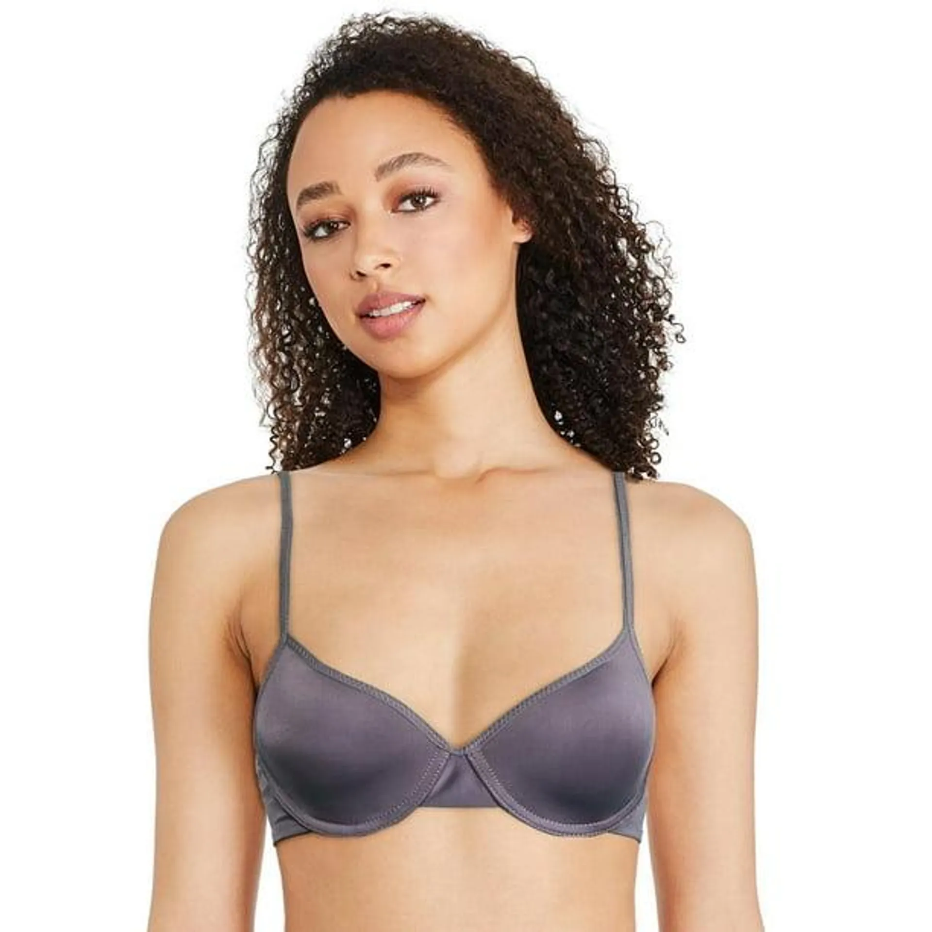 Soutien-gorge à coques en microfibres George pour femmes Tailles 32A-38C