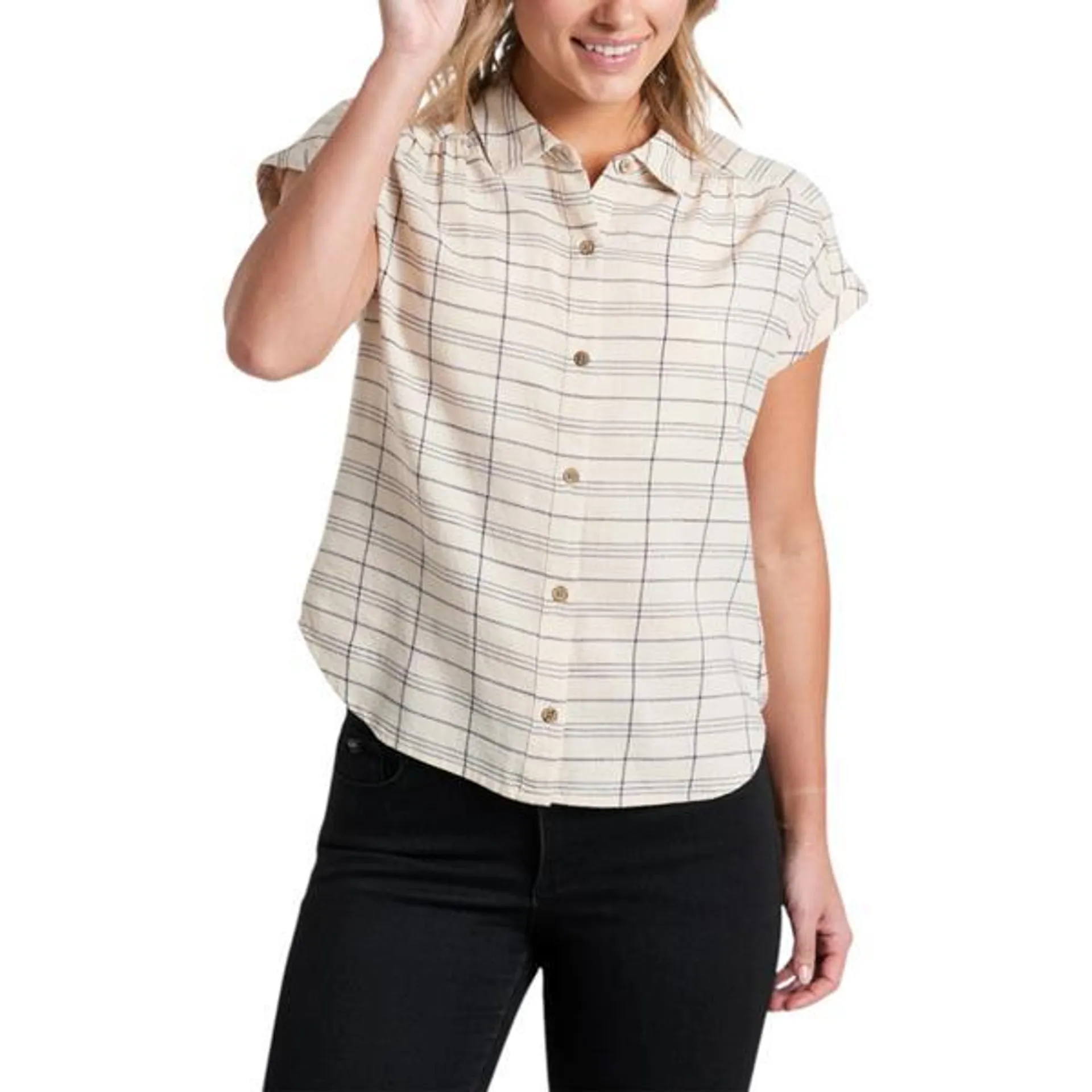 Chemise à manches courtes Wylde pour femme