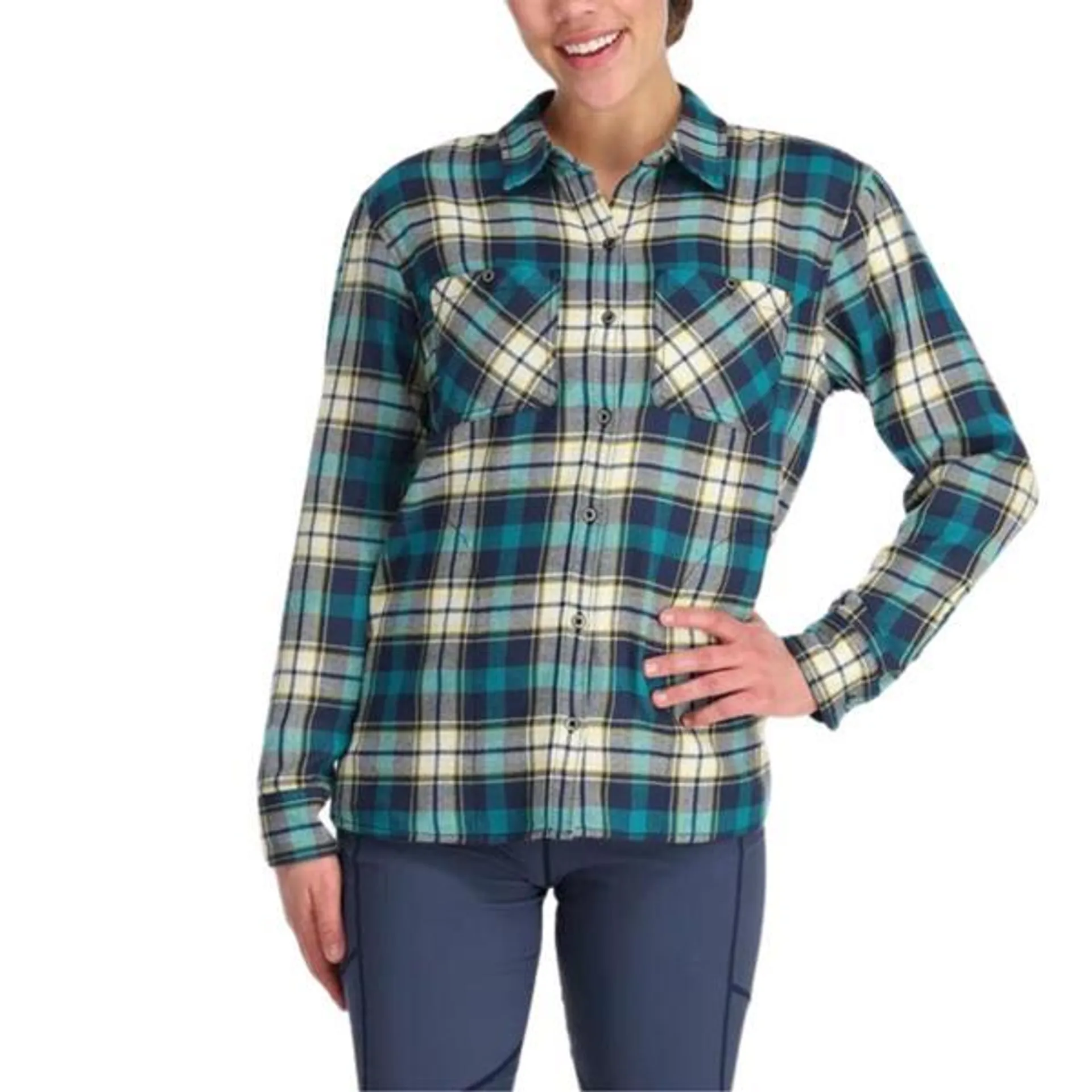 Chemise en flannel Feedback pour femme