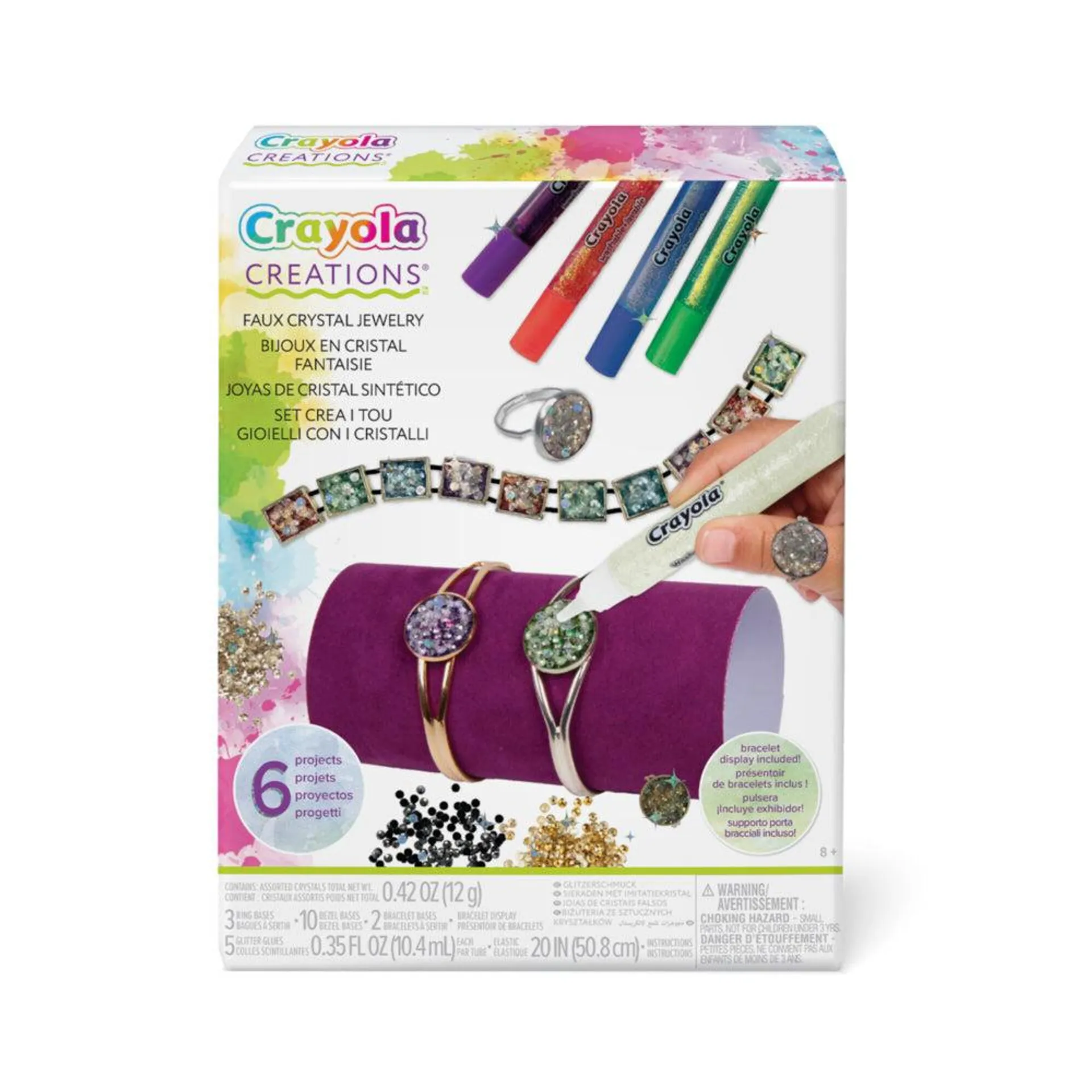 Crayola - Bijoux en faux cristal Creations