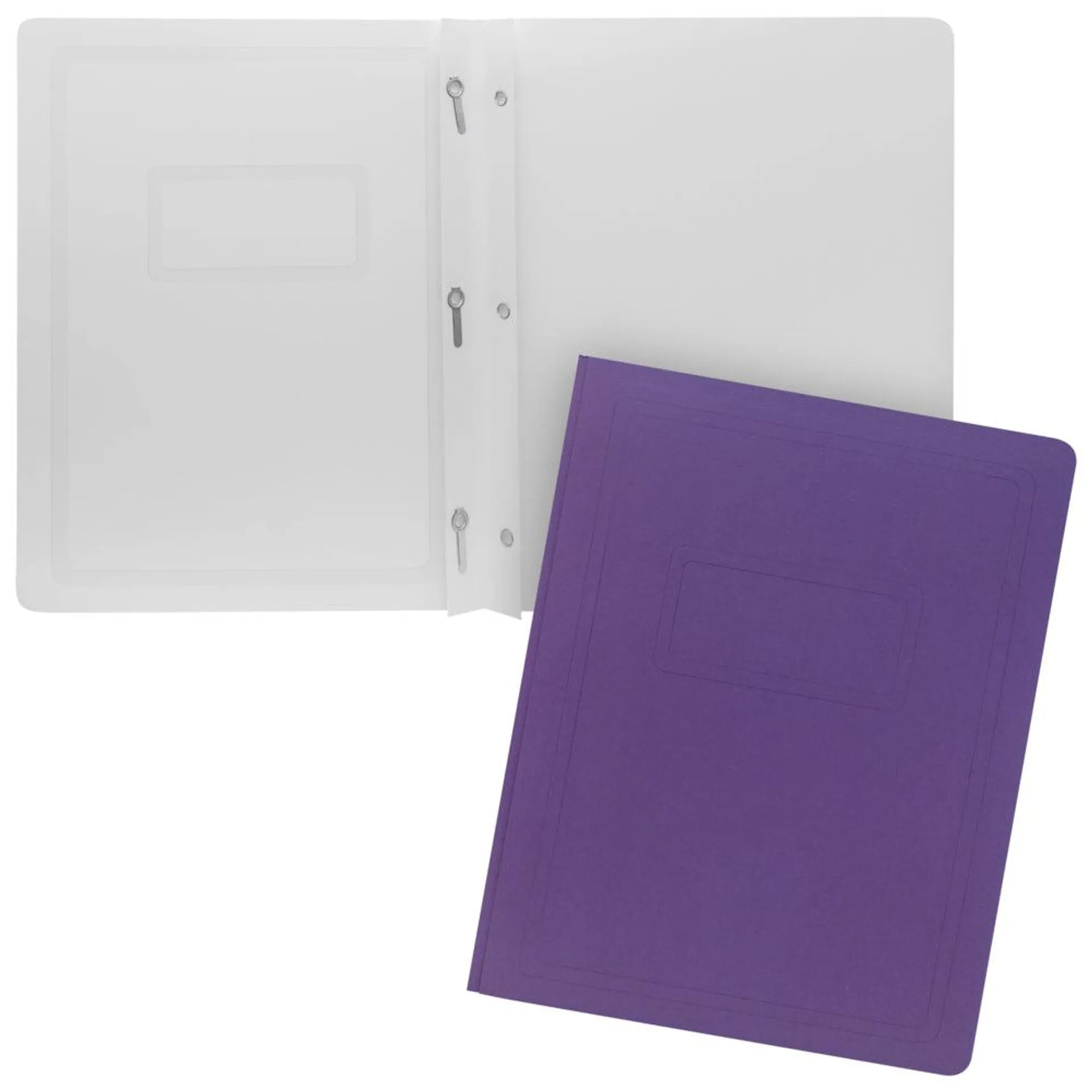 Staples - Couverture de rapport - format lettre - violet