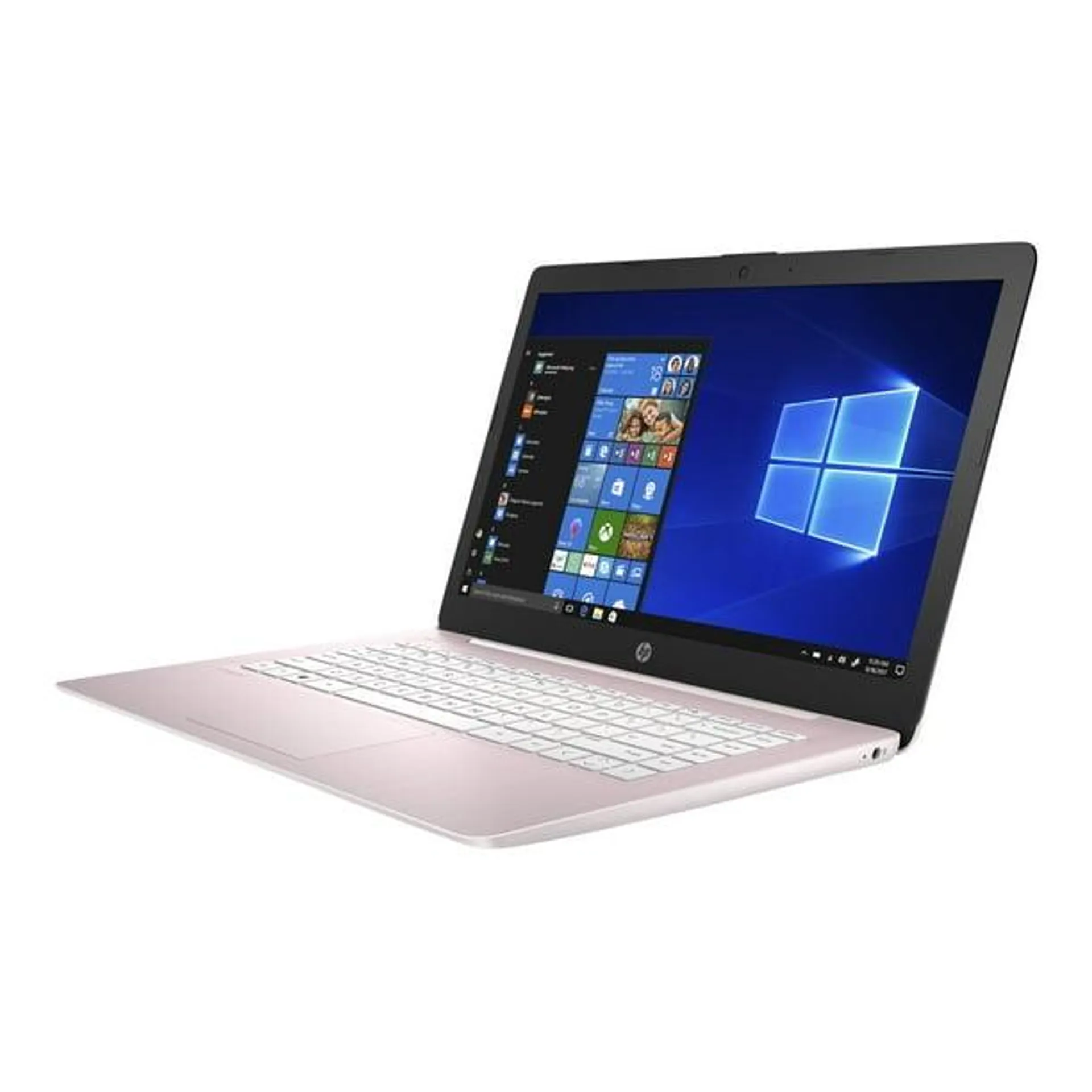 HP Stream Laptop 14-cb184nr 14" - Intel Celeron - N4020 / jusqu'à 2.8 GHz - Win 10 Home en mode S - UHD Graphics 600 - 4 Go RAM - 32 Go eMMC - 1366 x 768 (HD) - Wi-Fi 5 - Clavier : US