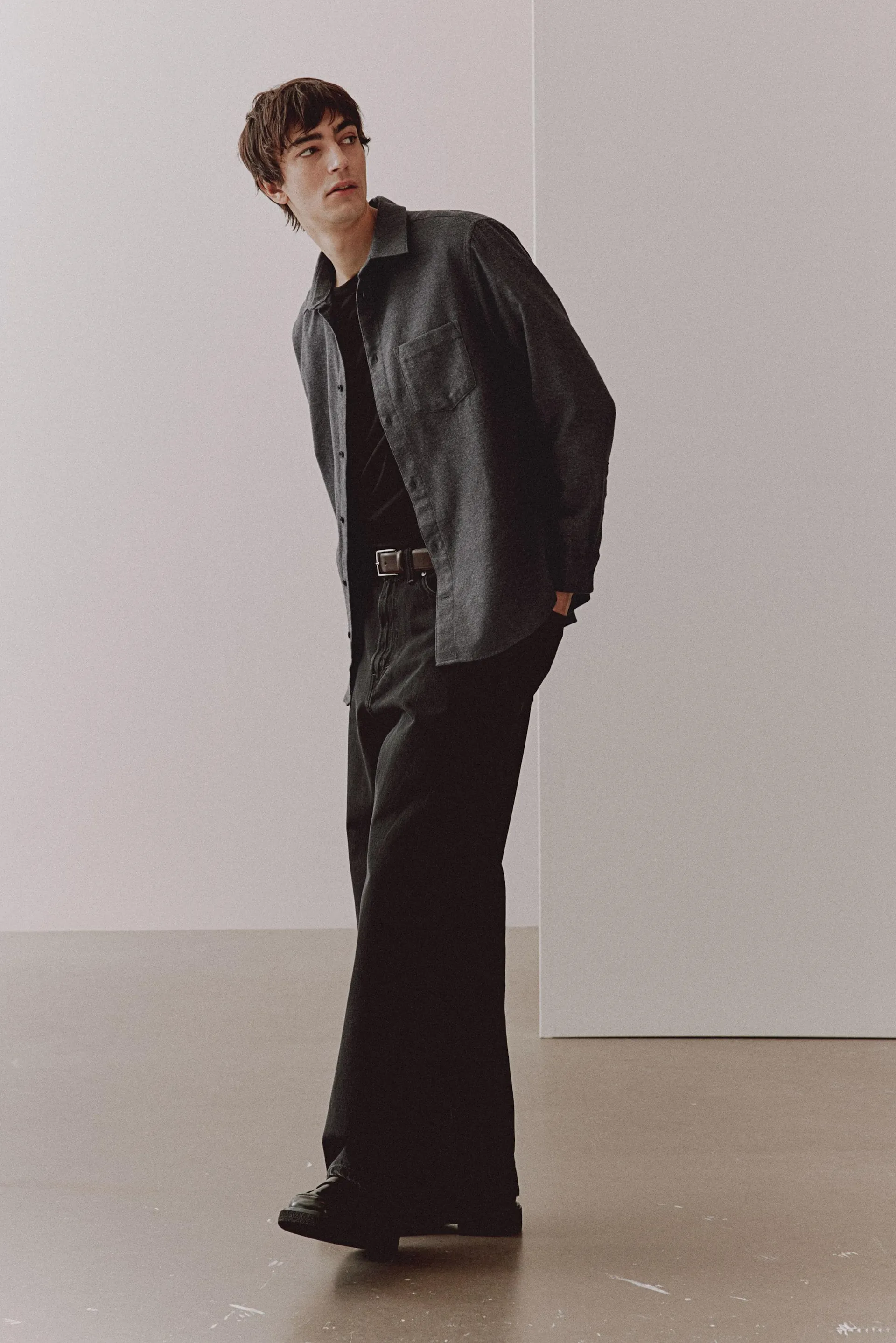 Chemise Coupe Classique en flanelle