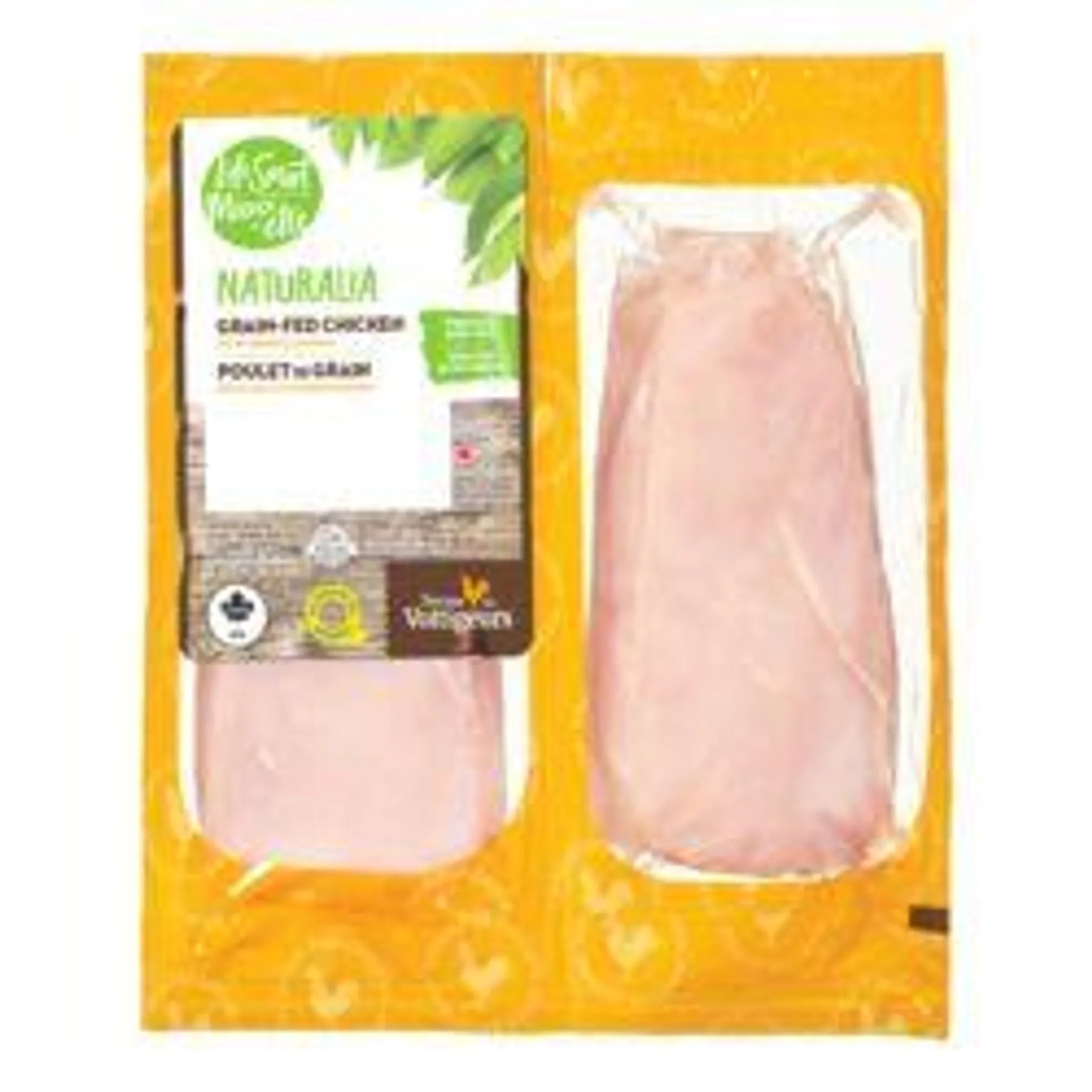 Boneless Grain-Fed Chicken Breasts, Naturalia