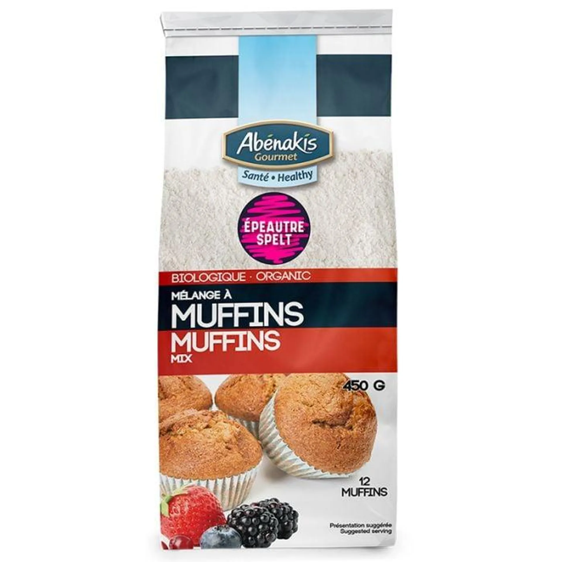 Mélange à muffins biologique à l'épeautre | 450 g