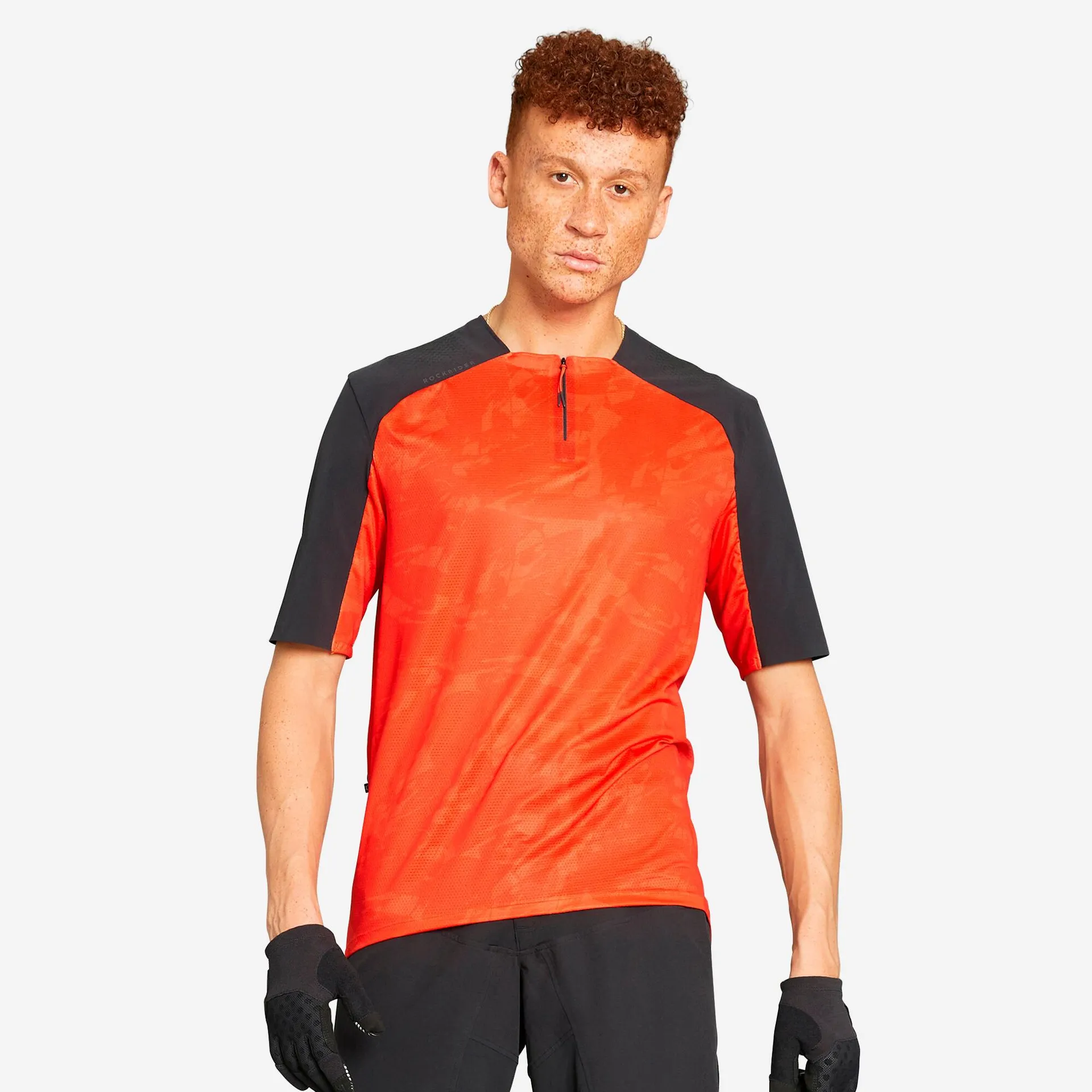 Maillot de vélo de montagne homme - EXPL 500 rouge