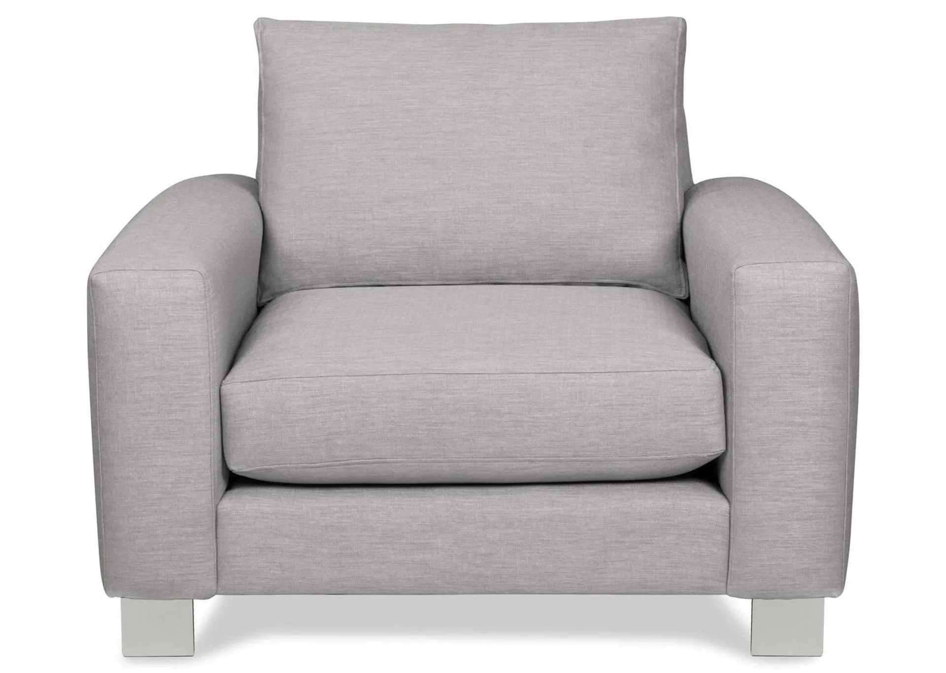 Fauteuil Tribeca personnalisé Polo gris