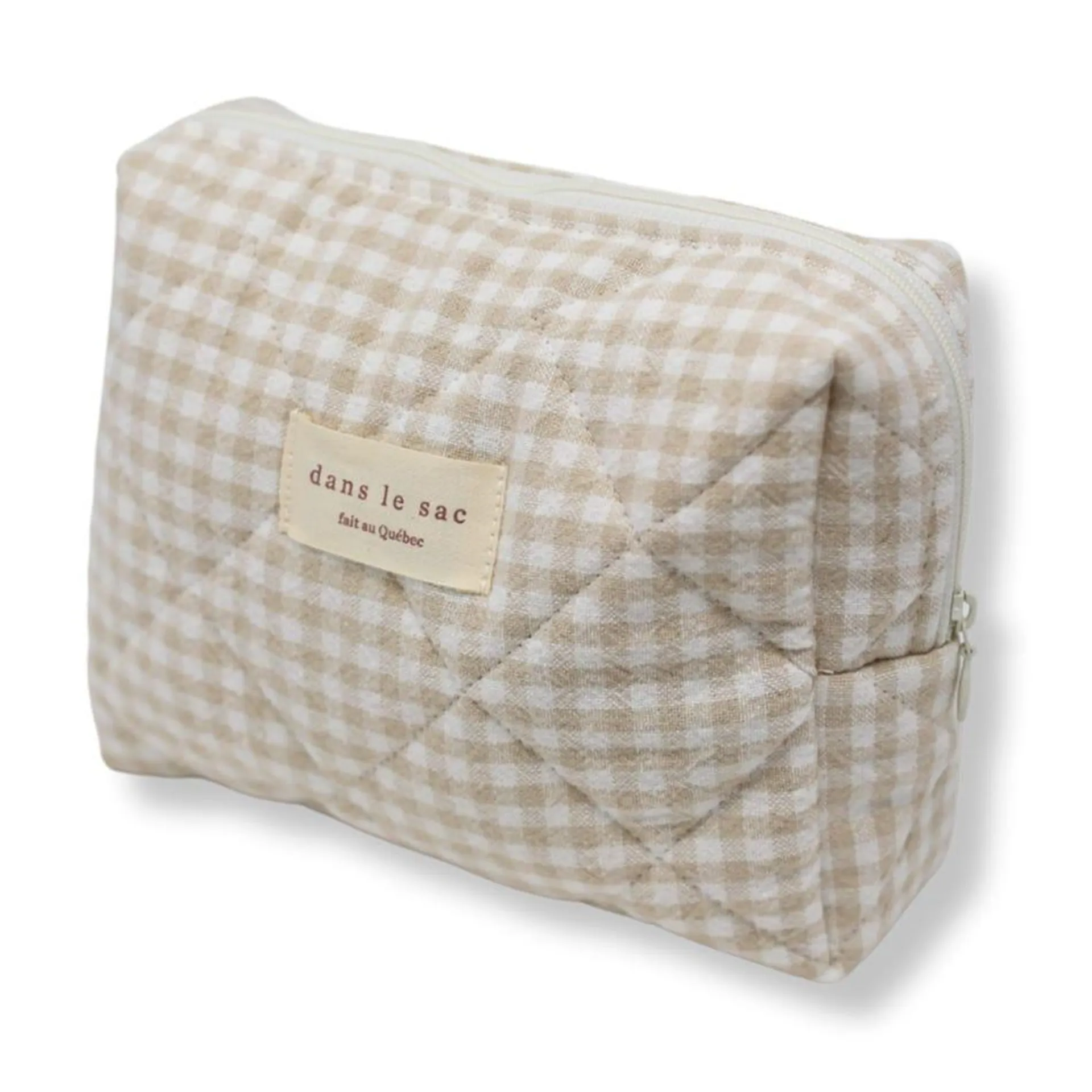 Pochette MAMA - Vichy Beige