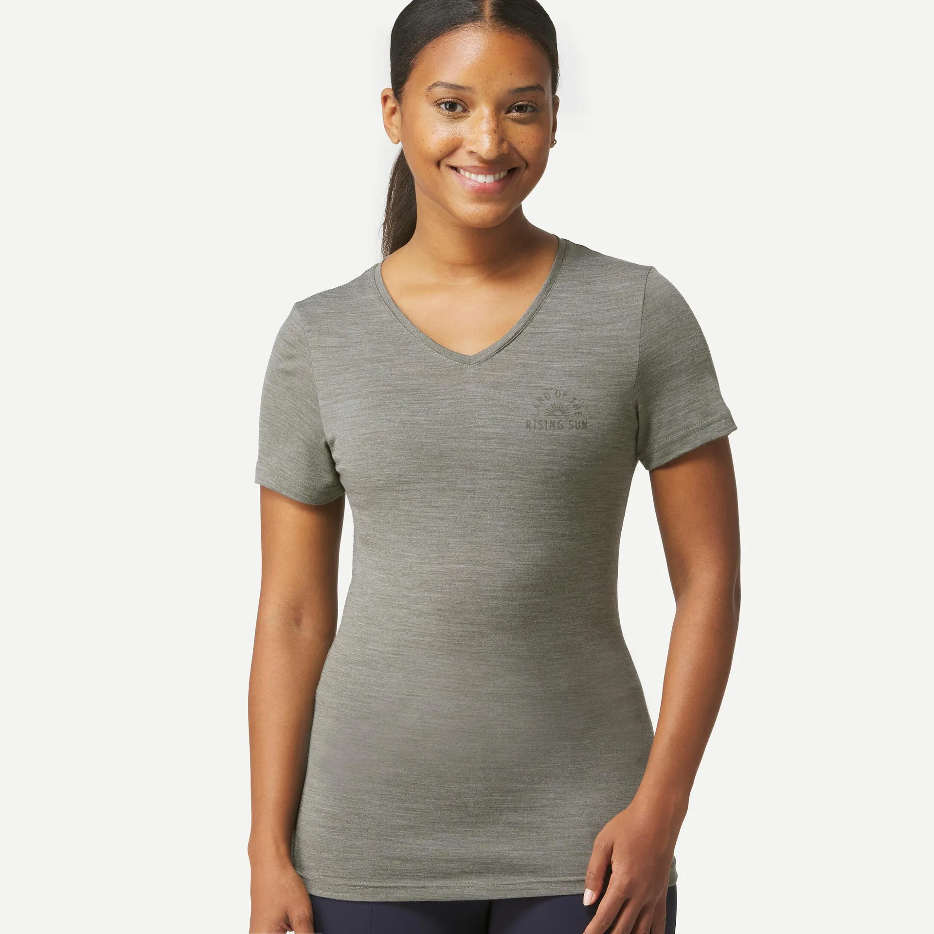 T-shirt en laine mérinos femme – Travel 500