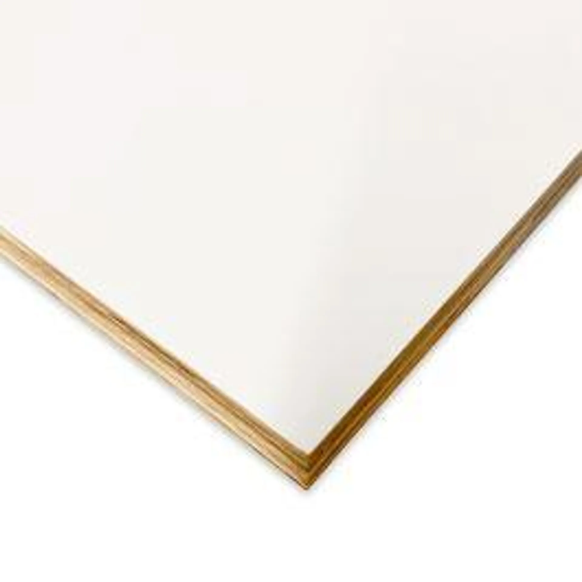 Mélamine blanche Tigerline, âme en acacia - 48 ½’’ x 96 ½’’ x 5/8'' (16mm)