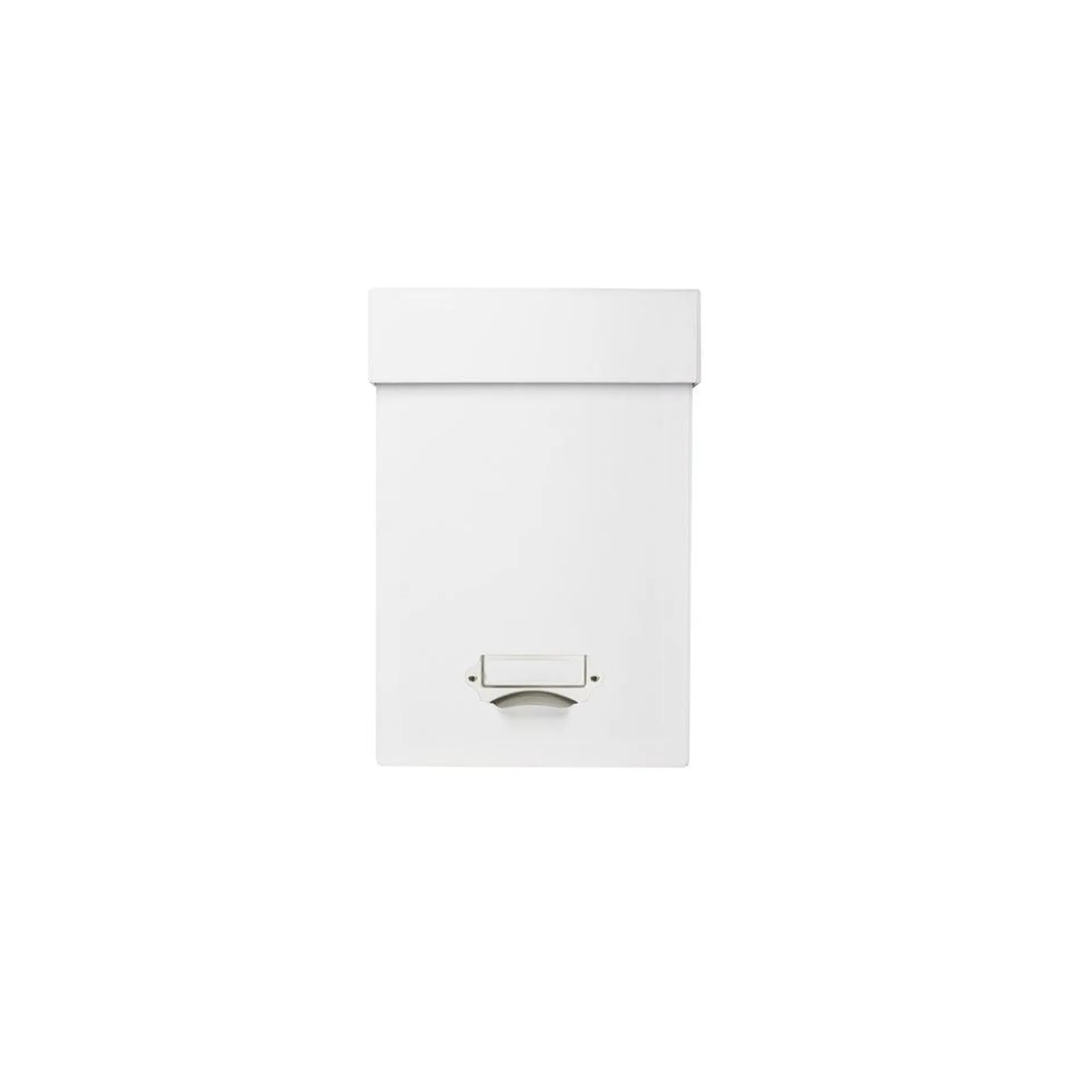 Gry Mattr - Boîte de classement pour dossiers suspendus de 7,25 x 13,75 x 10,6 po - blanche