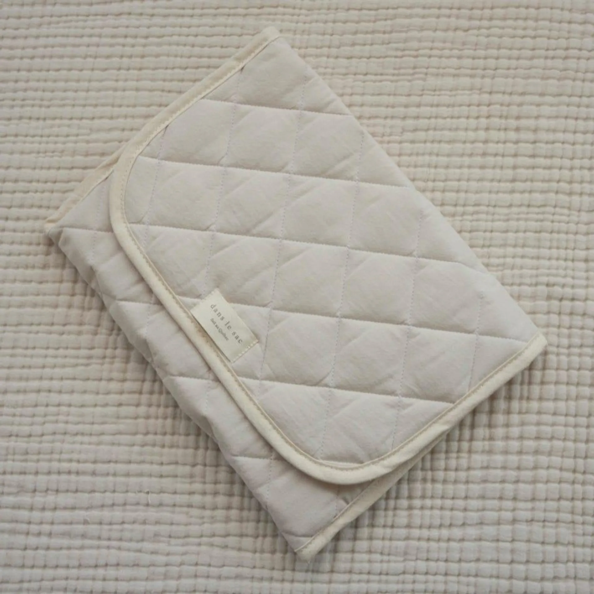 Tapis à Langer - Crème