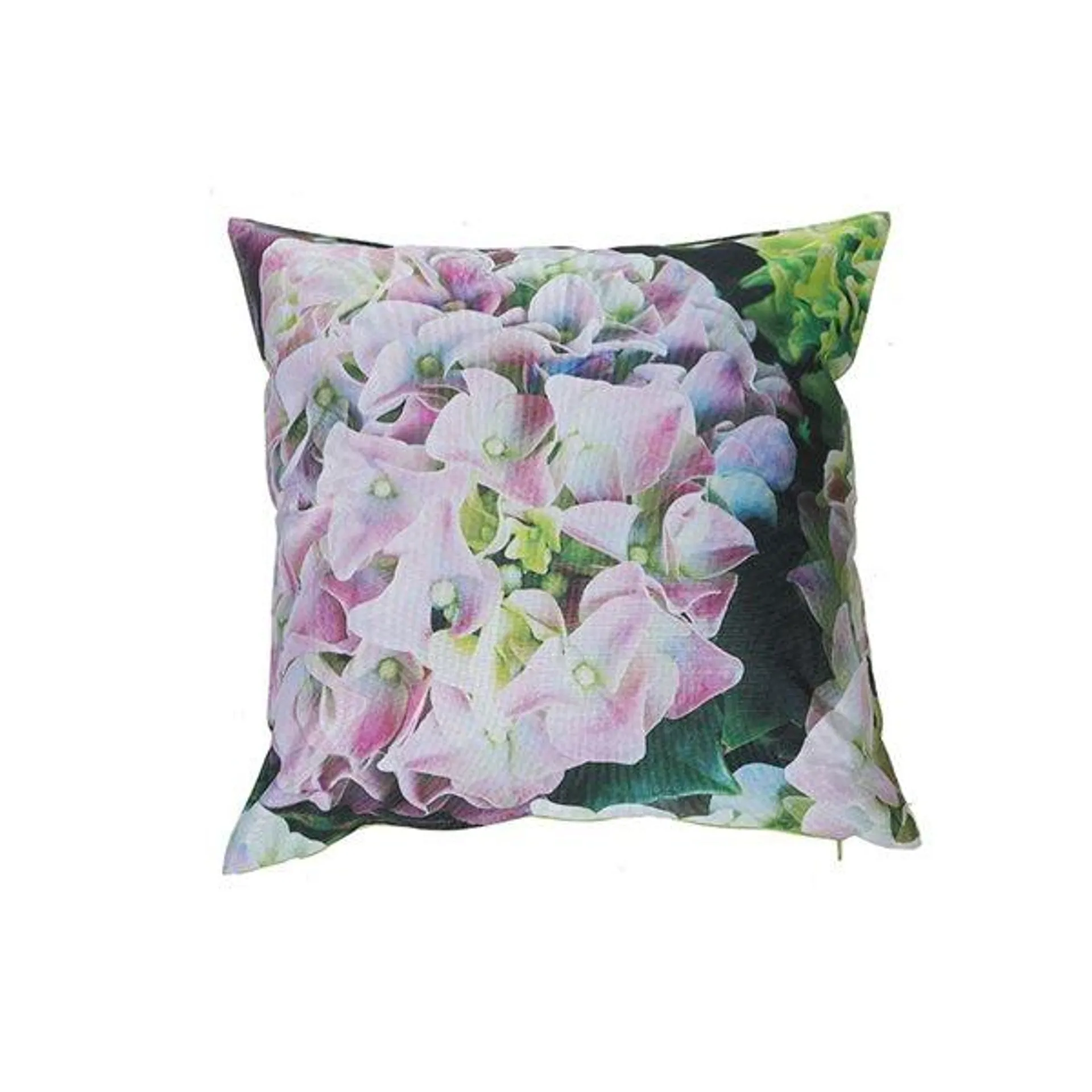 Coussin décoratif IH Casa Decor d'extérieur carré rose de 18 po x 18 po (marlena), ensemble de 2