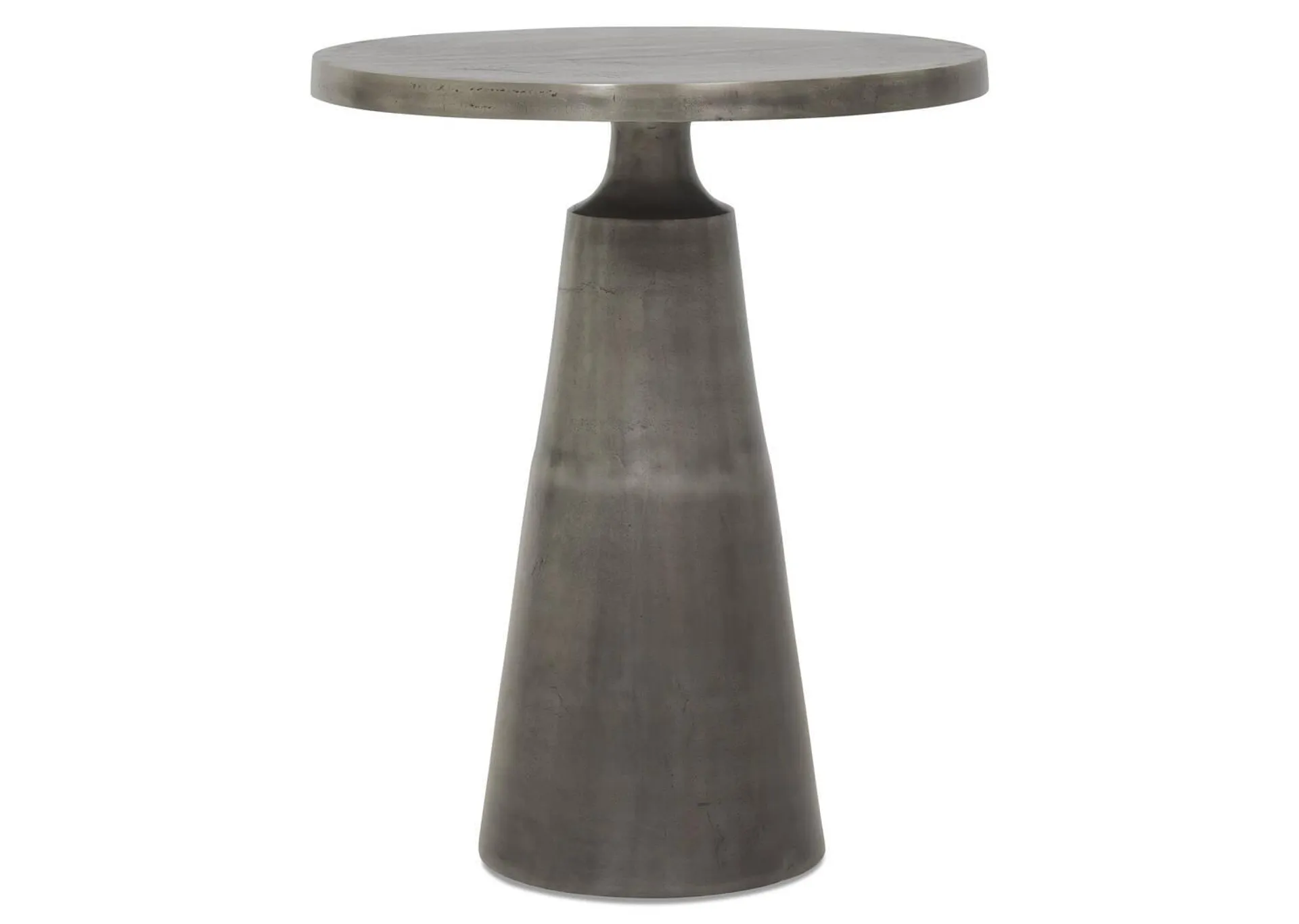 Table d'appoint Gershwin 20 po en métal recyclé