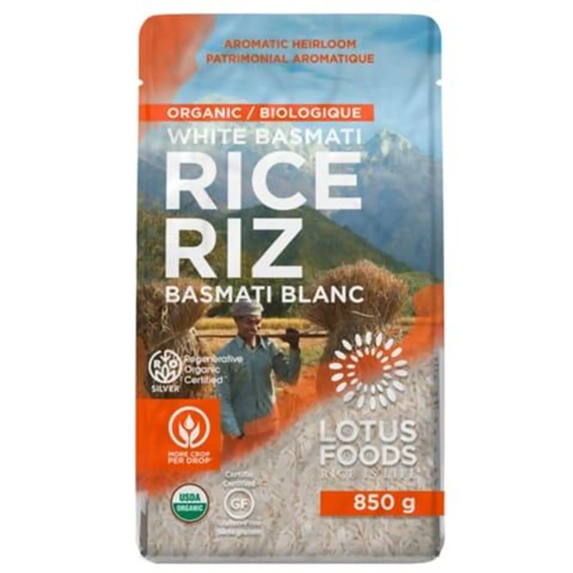 Riz biologique - Basmati blanc