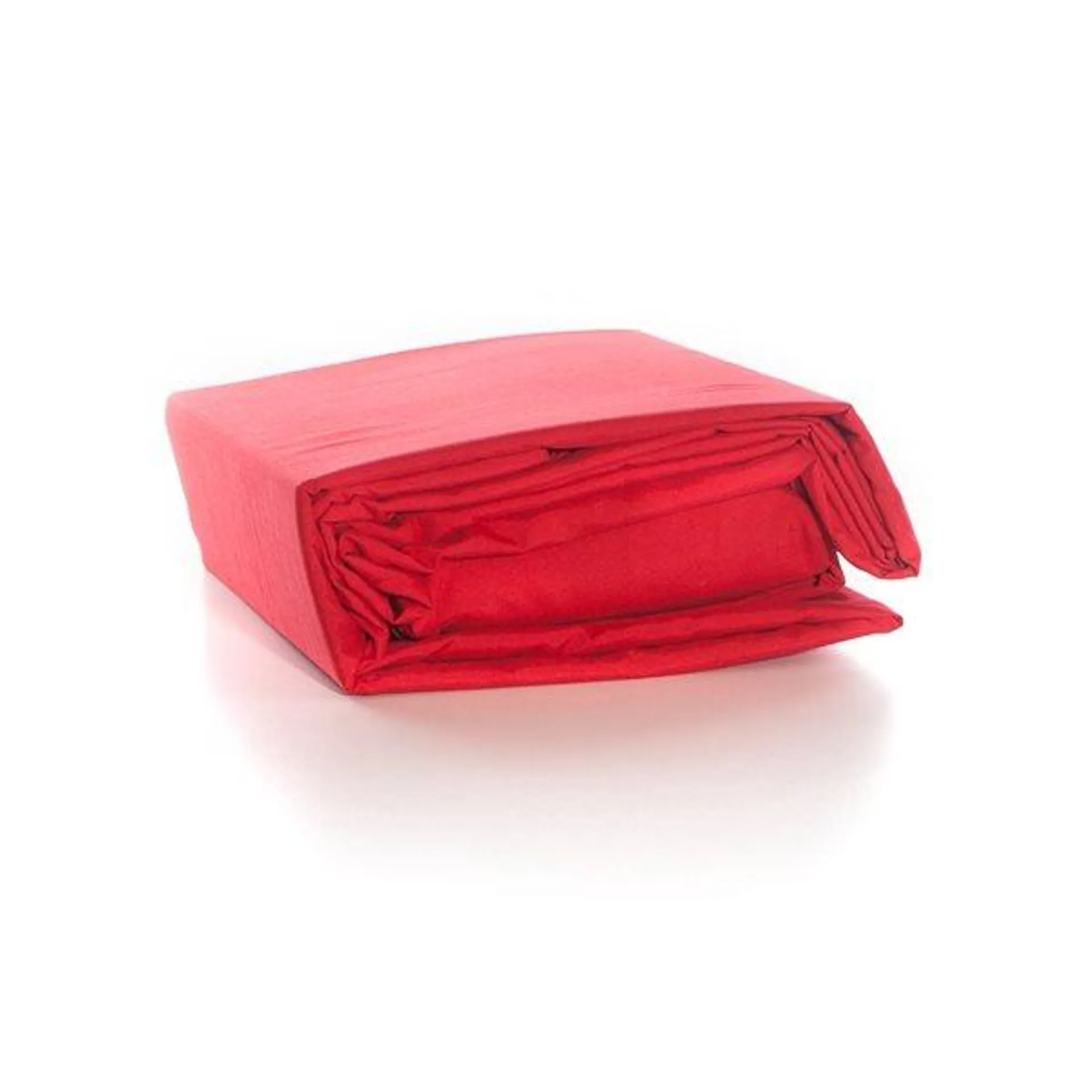 Ensemble de draps en microfibre Gouchee Home rouge pour très grand lit, 4 pièces